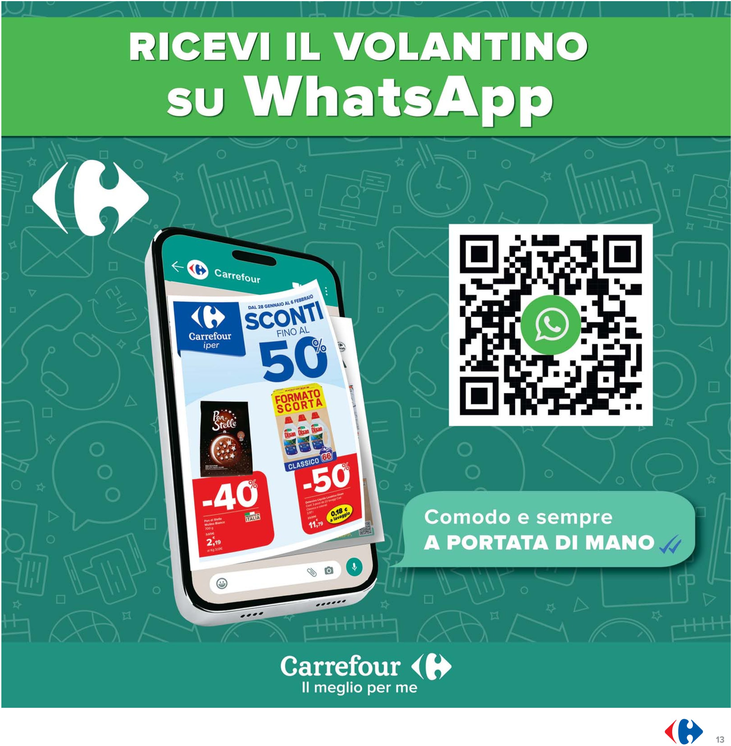 carrefour - Volantino Carrefour - Sconti fino al 40% valido dal 12/06 al 25/06 - page: 13 carrefour - Volantino Carrefour - Sconti fino al 40% valido dal 12/06 al 25/06 - page: 13