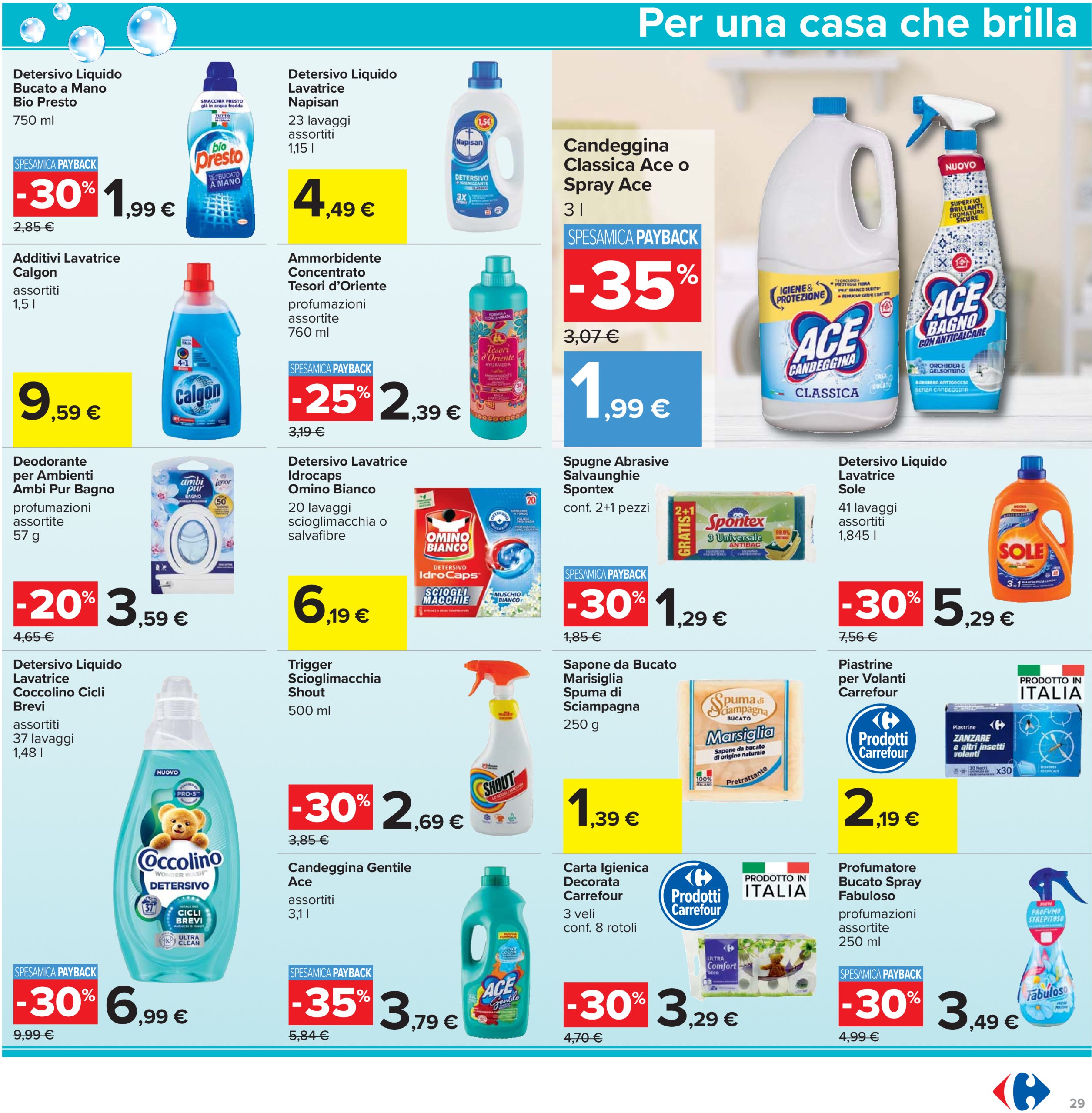 carrefour - Volantino Carrefour - Sconti fino al 40% valido dal 12/06 al 25/06 - page: 29 carrefour - Volantino Carrefour - Sconti fino al 40% valido dal 12/06 al 25/06 - page: 29