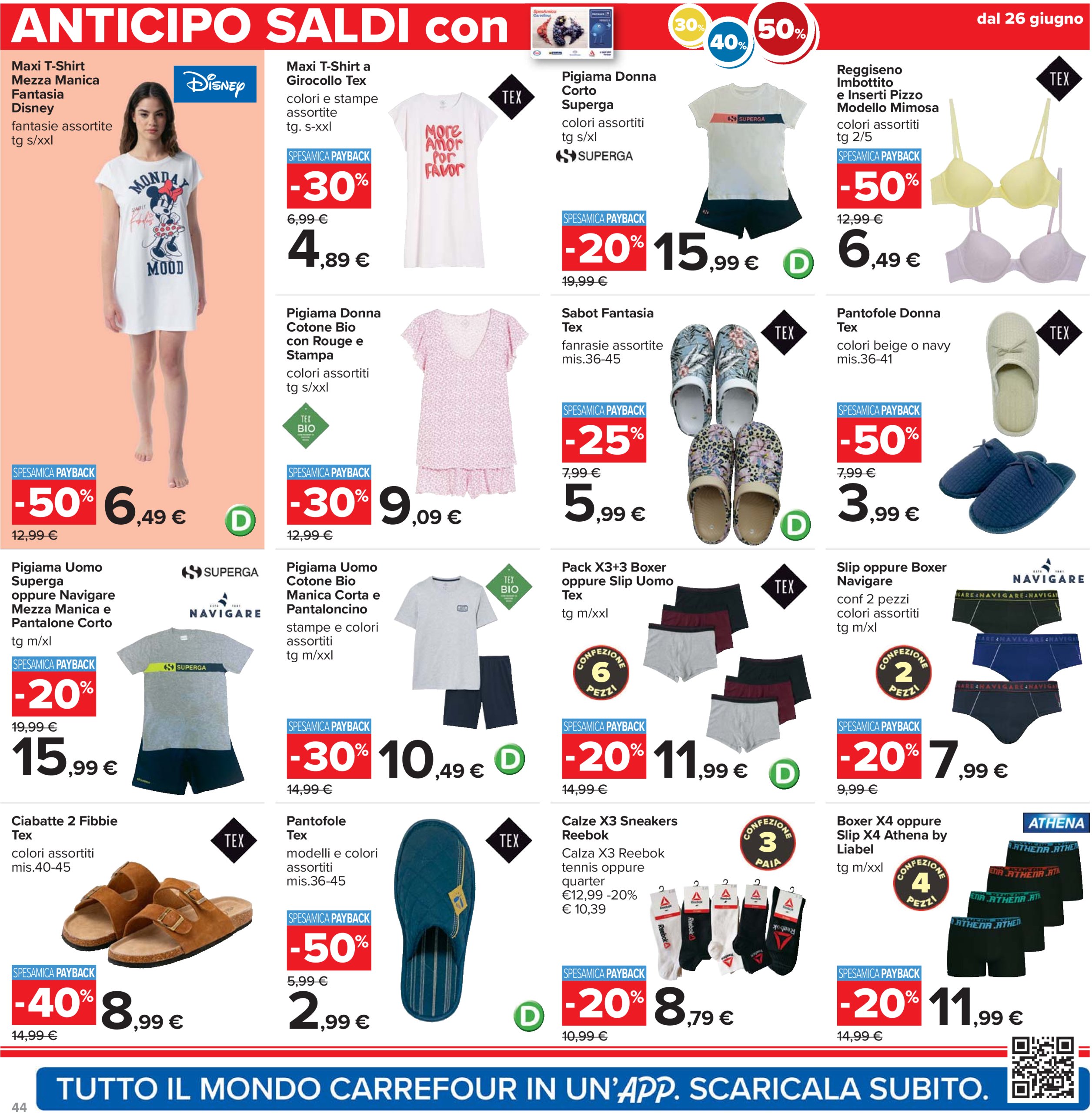 carrefour - Volantino Carrefour - Sconti imperdibili grandi marche valido dal 26/06 al 09/07 - page: 44 carrefour - Volantino Carrefour - Sconti imperdibili grandi marche valido dal 26/06 al 09/07 - page: 44