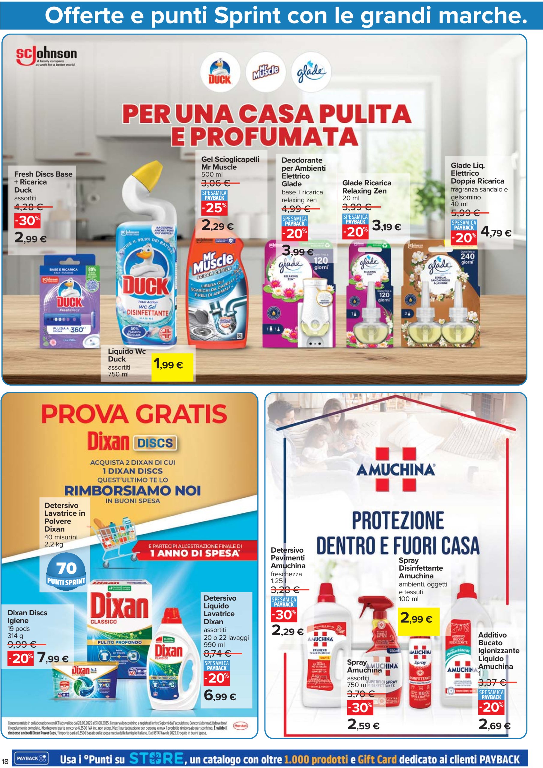 carrefour - Volantino Carrefour - Punti Sprint Payback valido dal 10/07 al 23/07 - page: 18