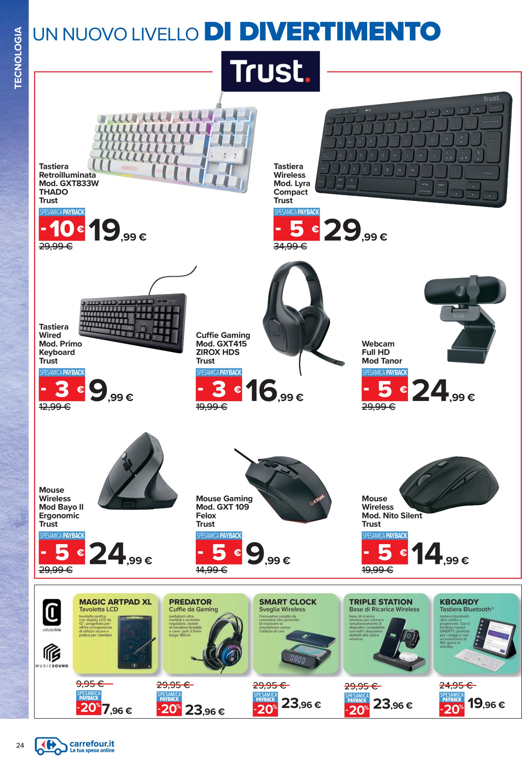 carrefour - Volantino Carrefour - Catalogo scuola valido dal 24/07 al 04/09 - page: 24