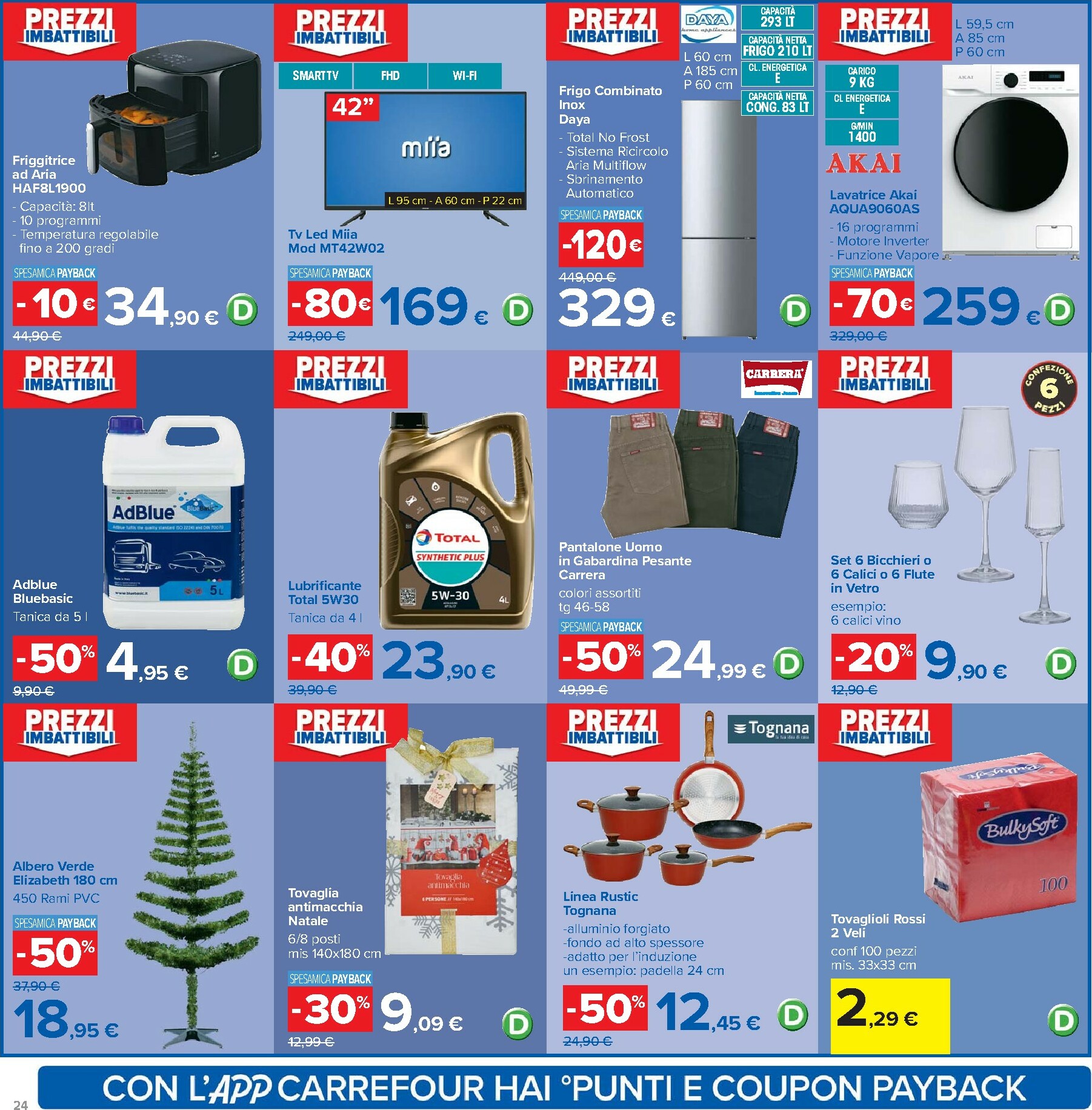 carrefour - Volantino Carrefour - Sconti 30%, 40% e 50% valido dal 02/12 al 15/12 - page: 24