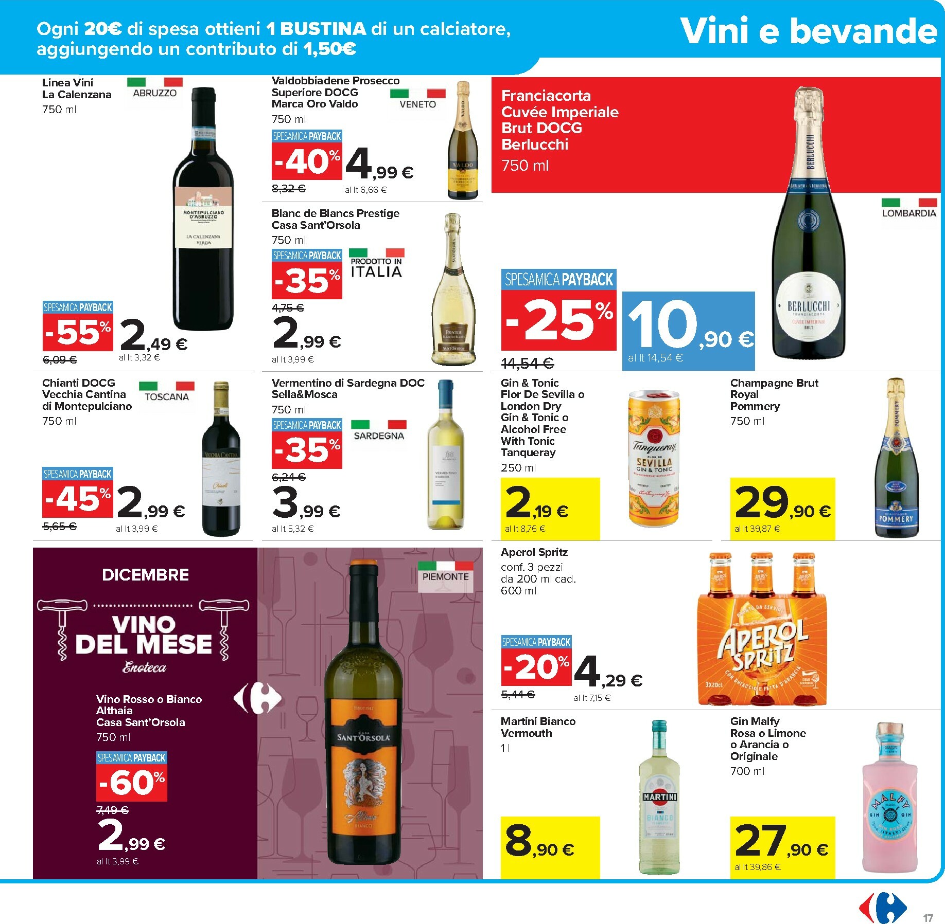carrefour - Volantino Carrefour - Sconti 30%, 40% e 50% valido dal 02/12 al 15/12 - page: 17
