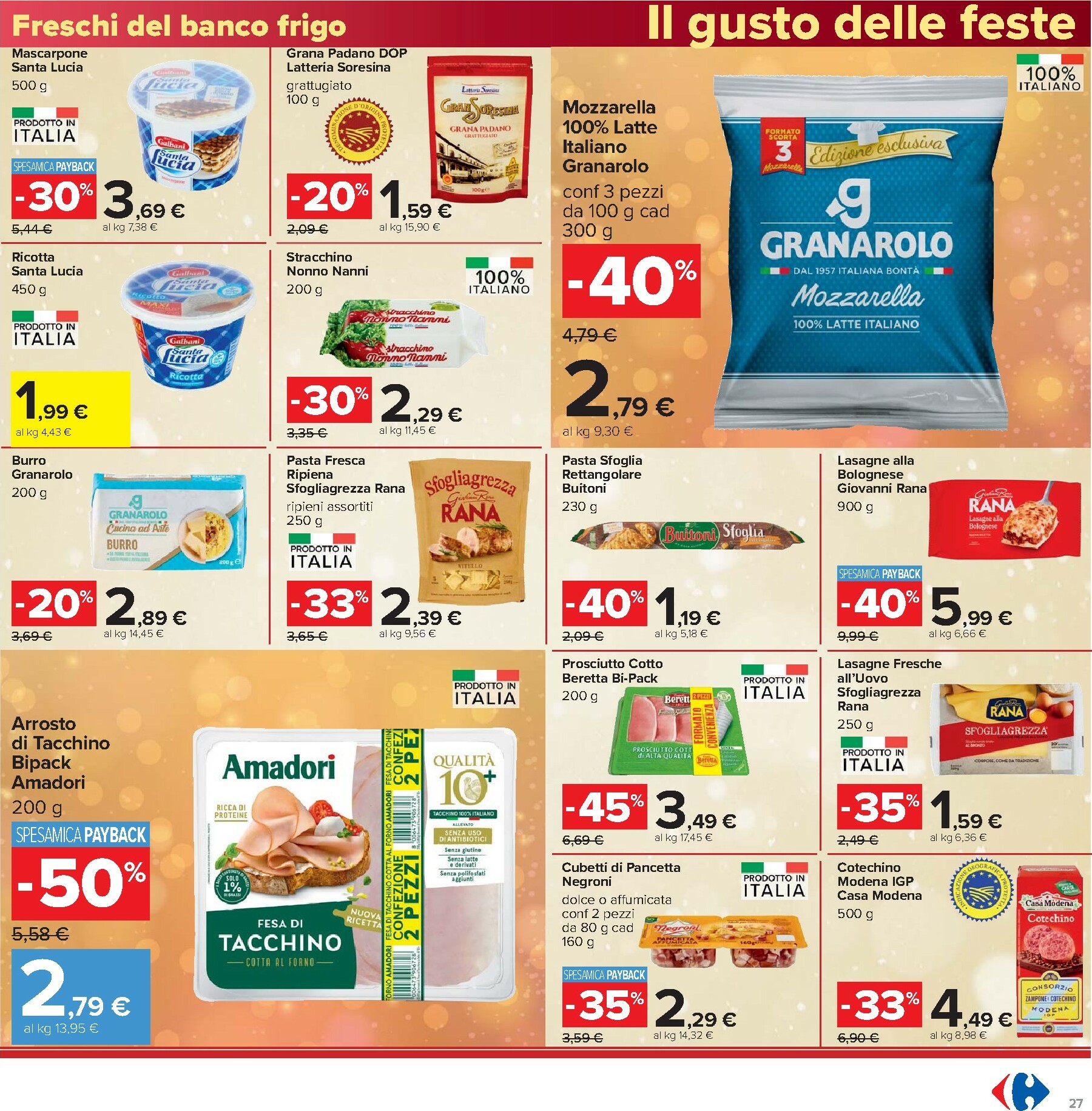 carrefour - Volantino Carrefour - Un Natale per tutti i gusti valido dal 16/12 al 01/01 - page: 27