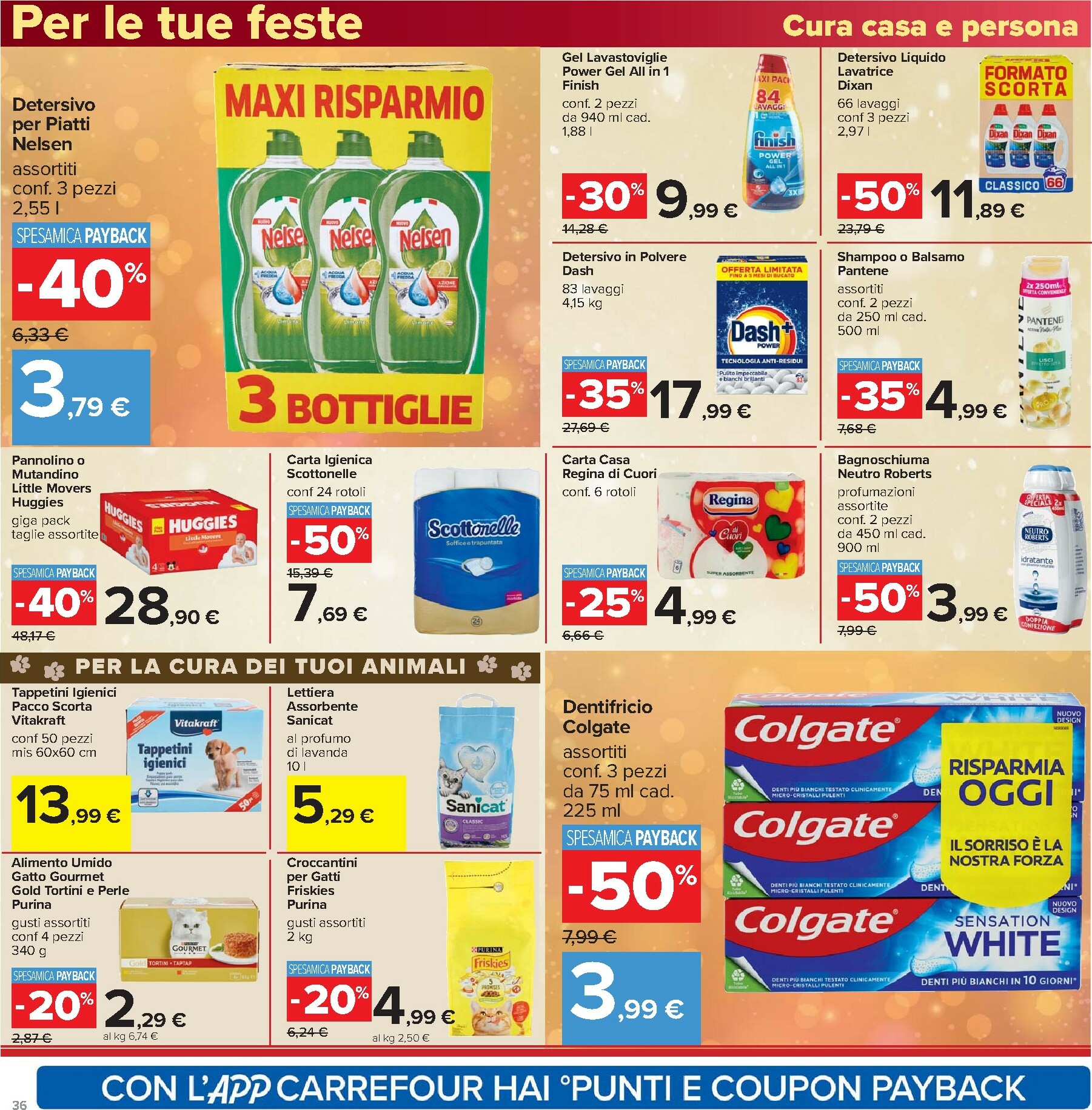 carrefour - Volantino Carrefour - Un Natale per tutti i gusti valido dal 16/12 al 01/01 - page: 36