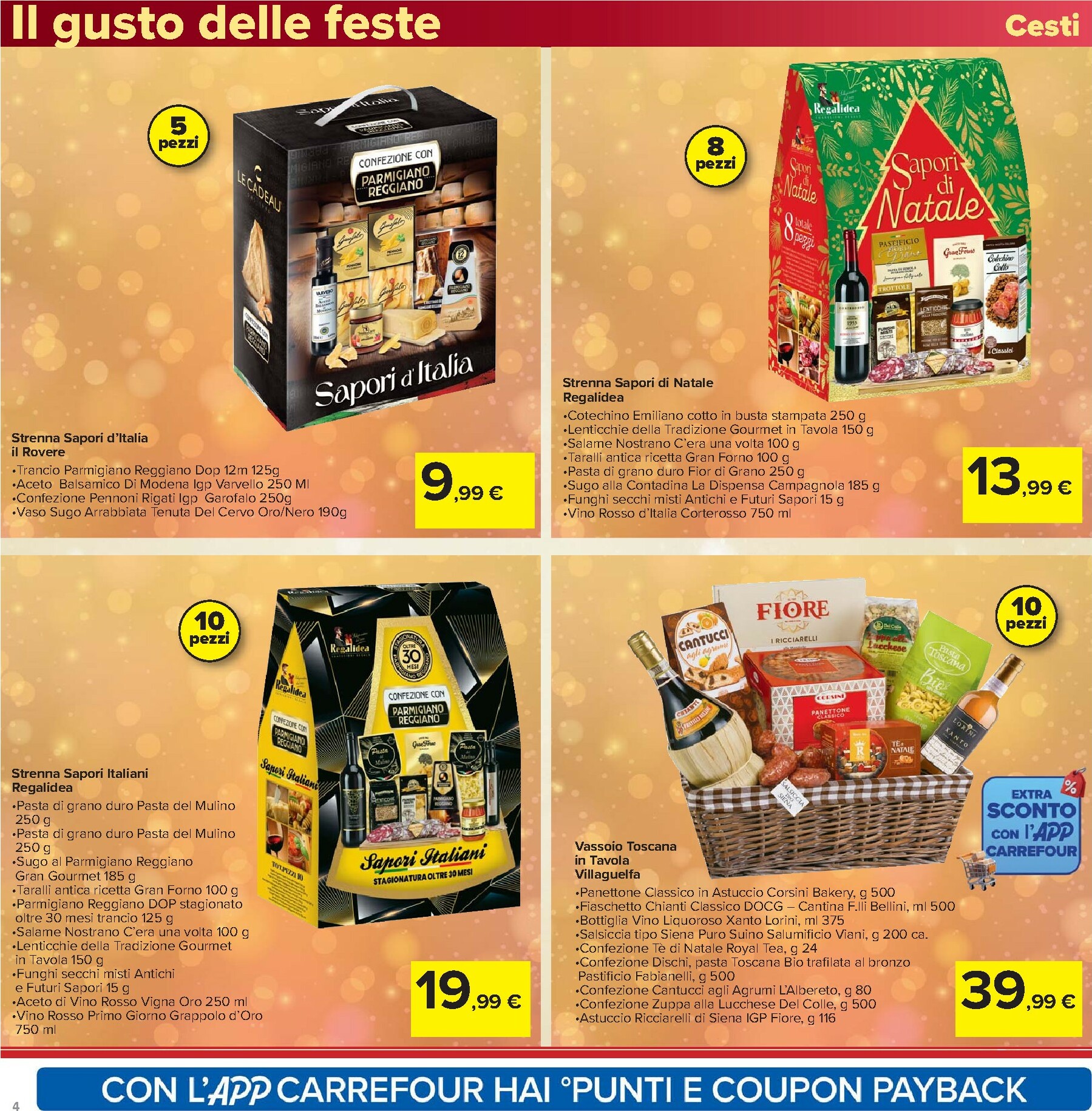 carrefour - Volantino Carrefour - Un Natale per tutti i gusti valido dal 16/12 al 01/01 - page: 4