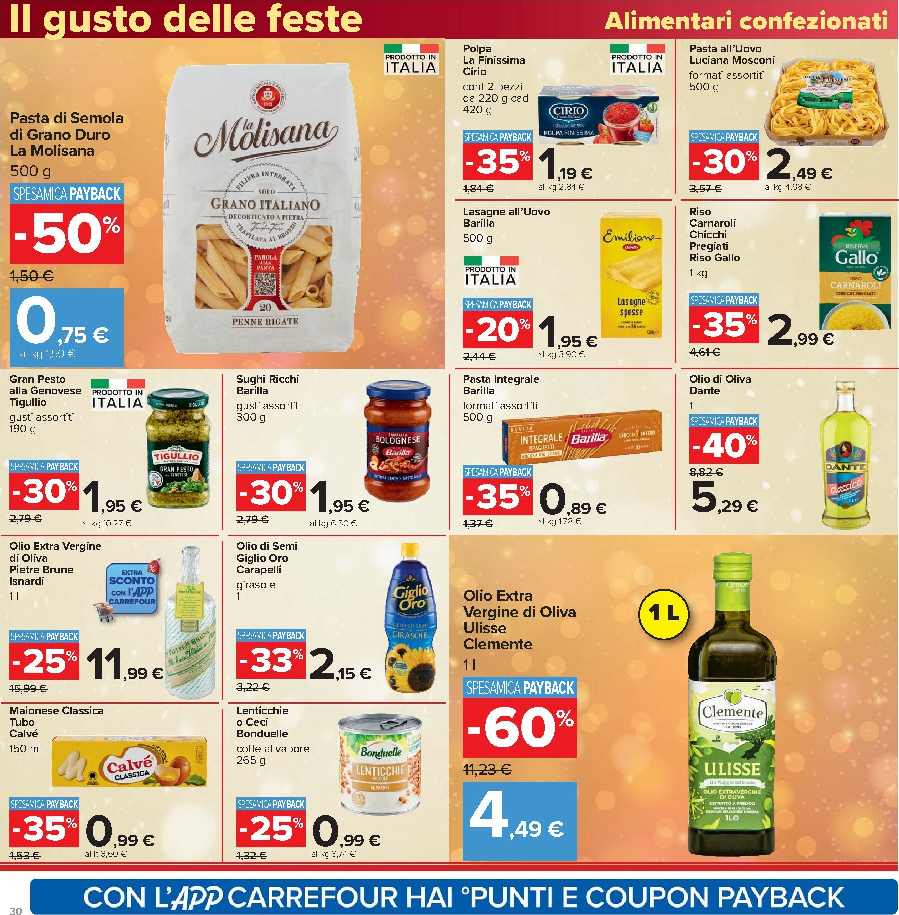 carrefour - Volantino Carrefour - Un Natale per tutti i gusti valido dal 16/12 al 01/01 - page: 30