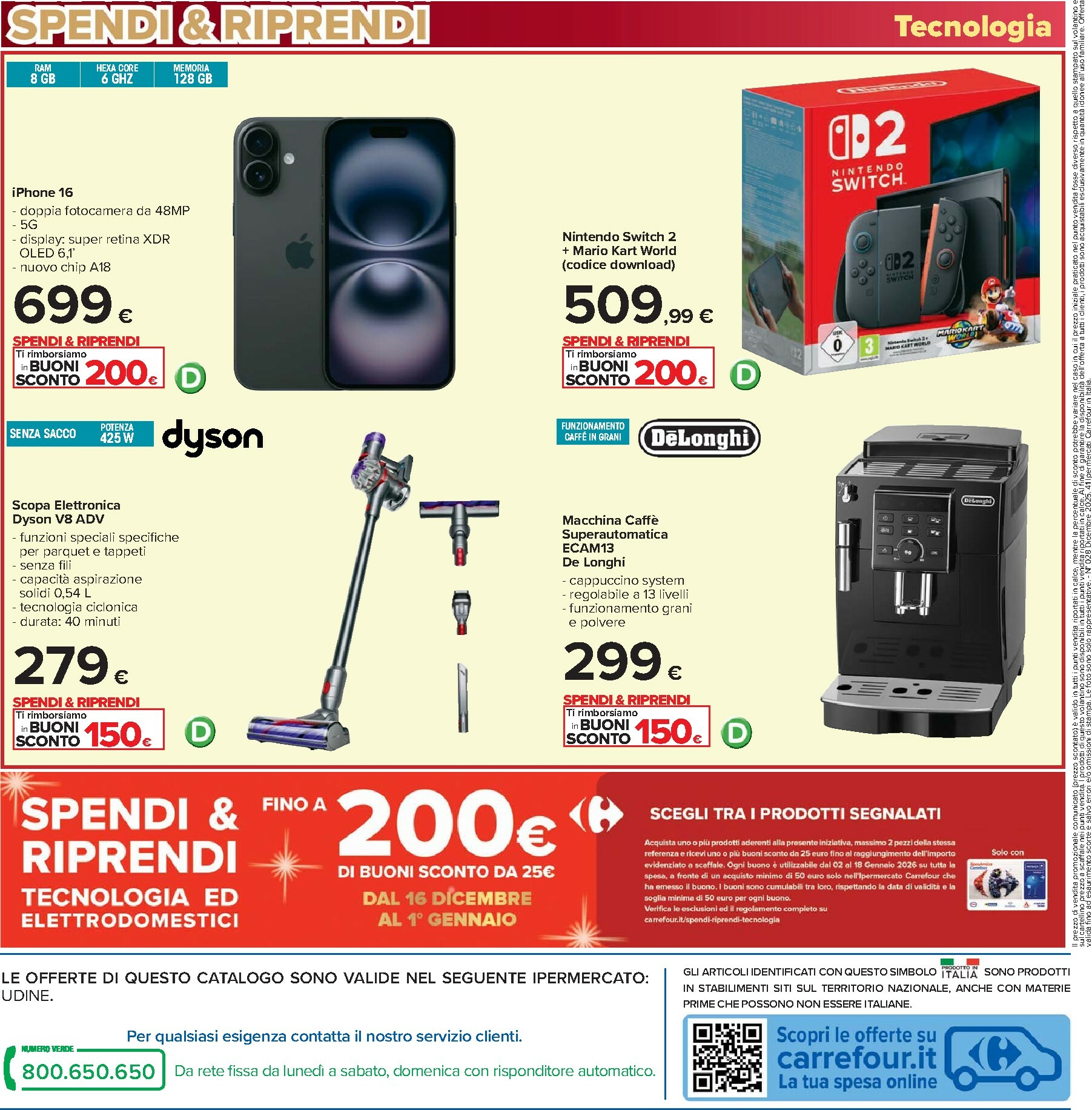 carrefour - Volantino Carrefour - Un Natale per tutti i gusti valido dal 16/12 al 01/01 - page: 54