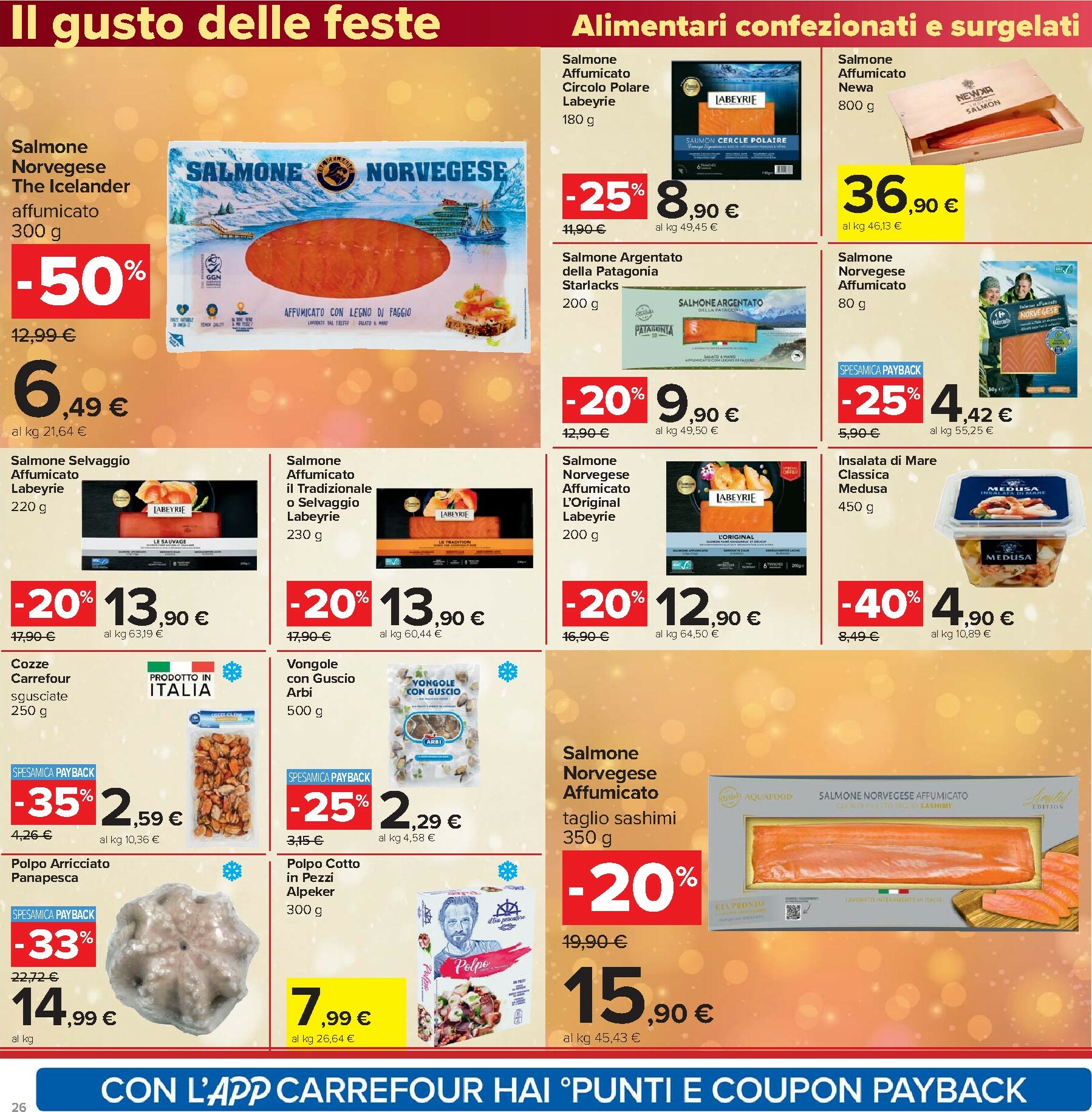 carrefour - Volantino Carrefour - Un Natale per tutti i gusti valido dal 16/12 al 01/01 - page: 26