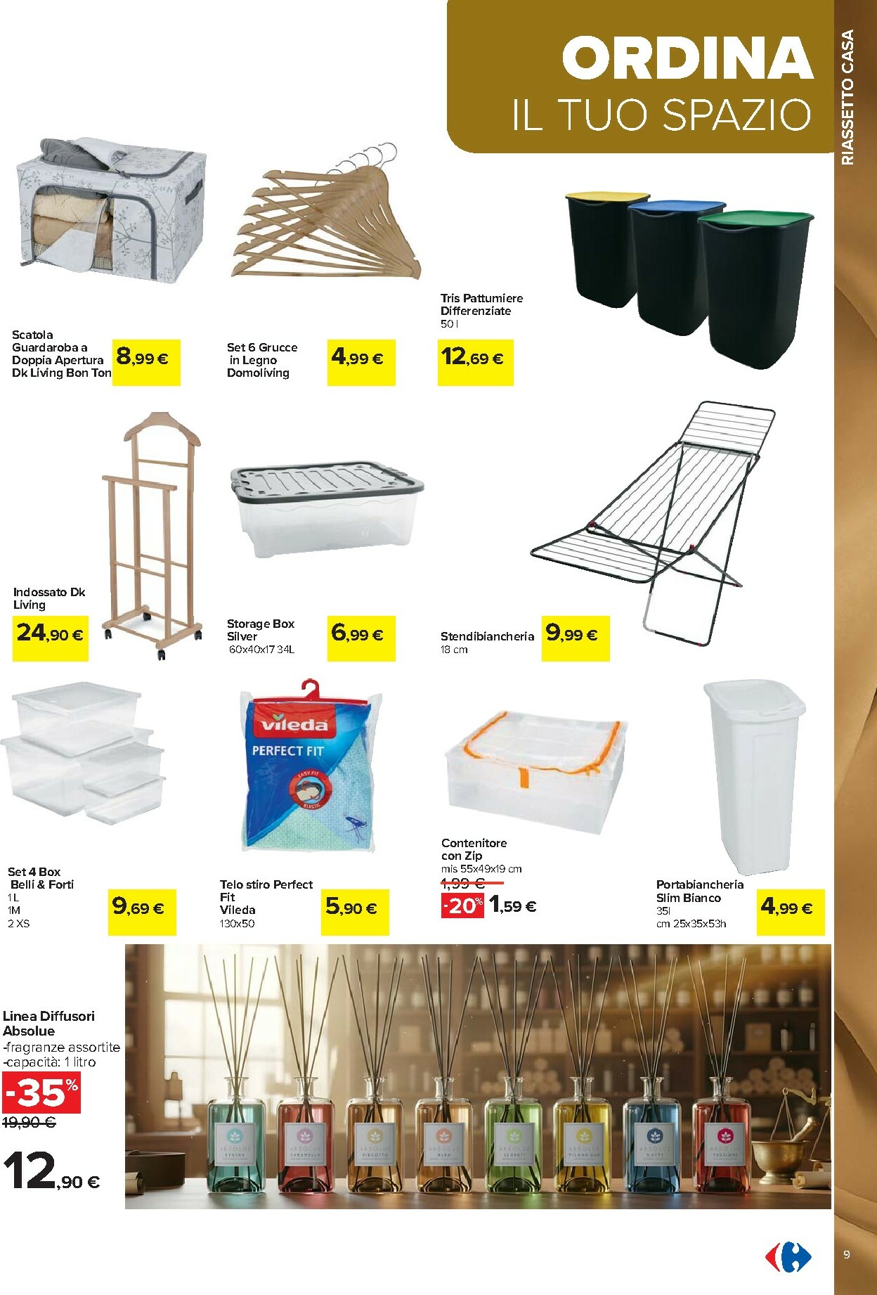 carrefour - Volantino Carrefour - Catalogo Casa valido dal 27/12 al 26/01 - page: 9
