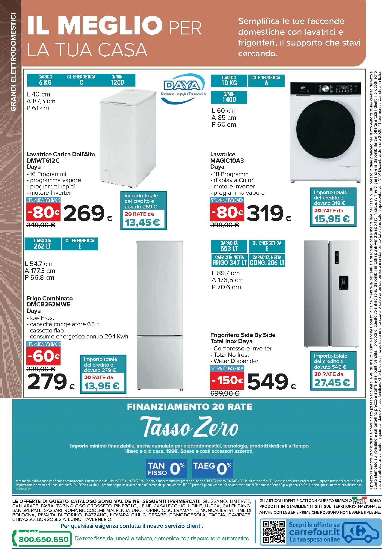 carrefour - Volantino Carrefour - Catalogo Casa valido dal 27/12 al 26/01 - page: 14