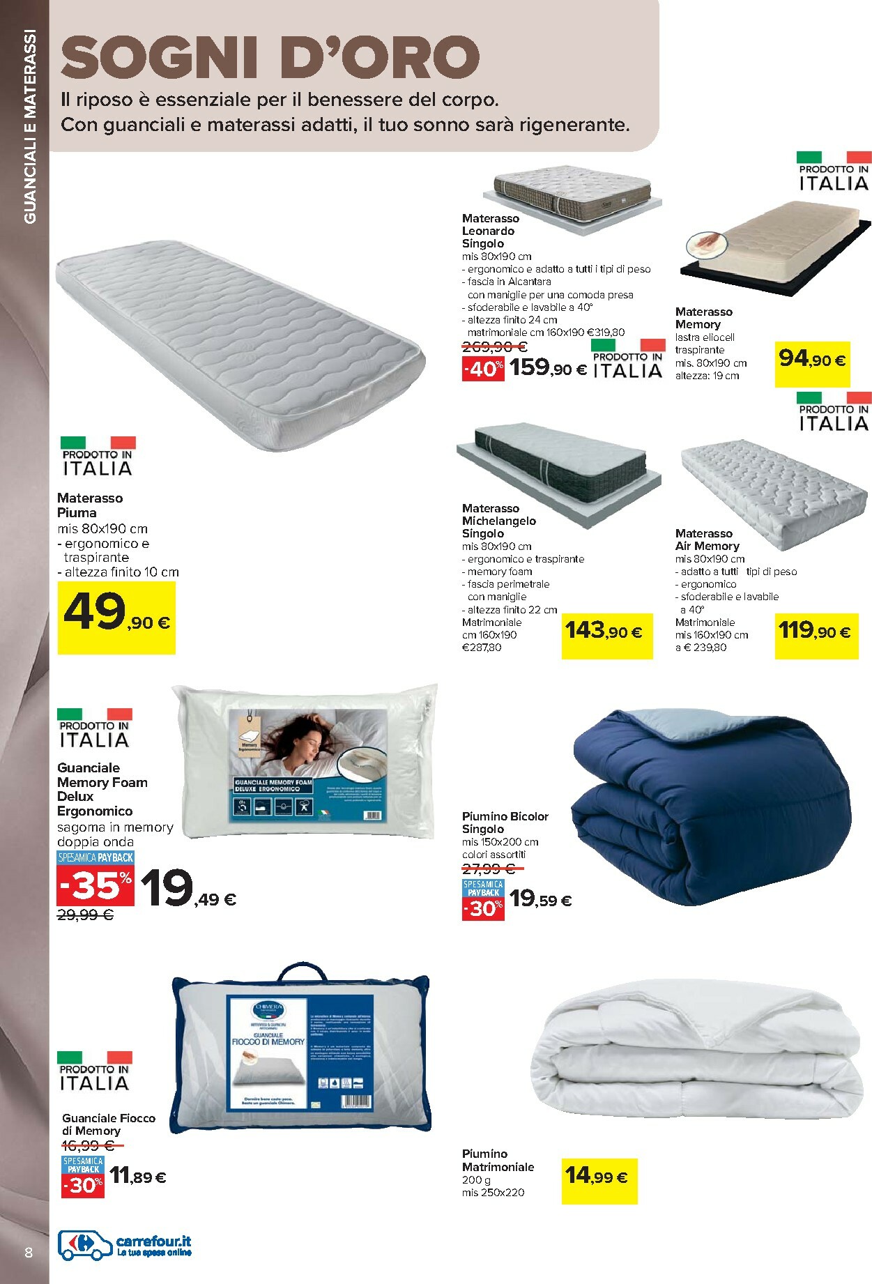 carrefour - Volantino Carrefour - Catalogo Casa valido dal 27/12 al 26/01 - page: 8