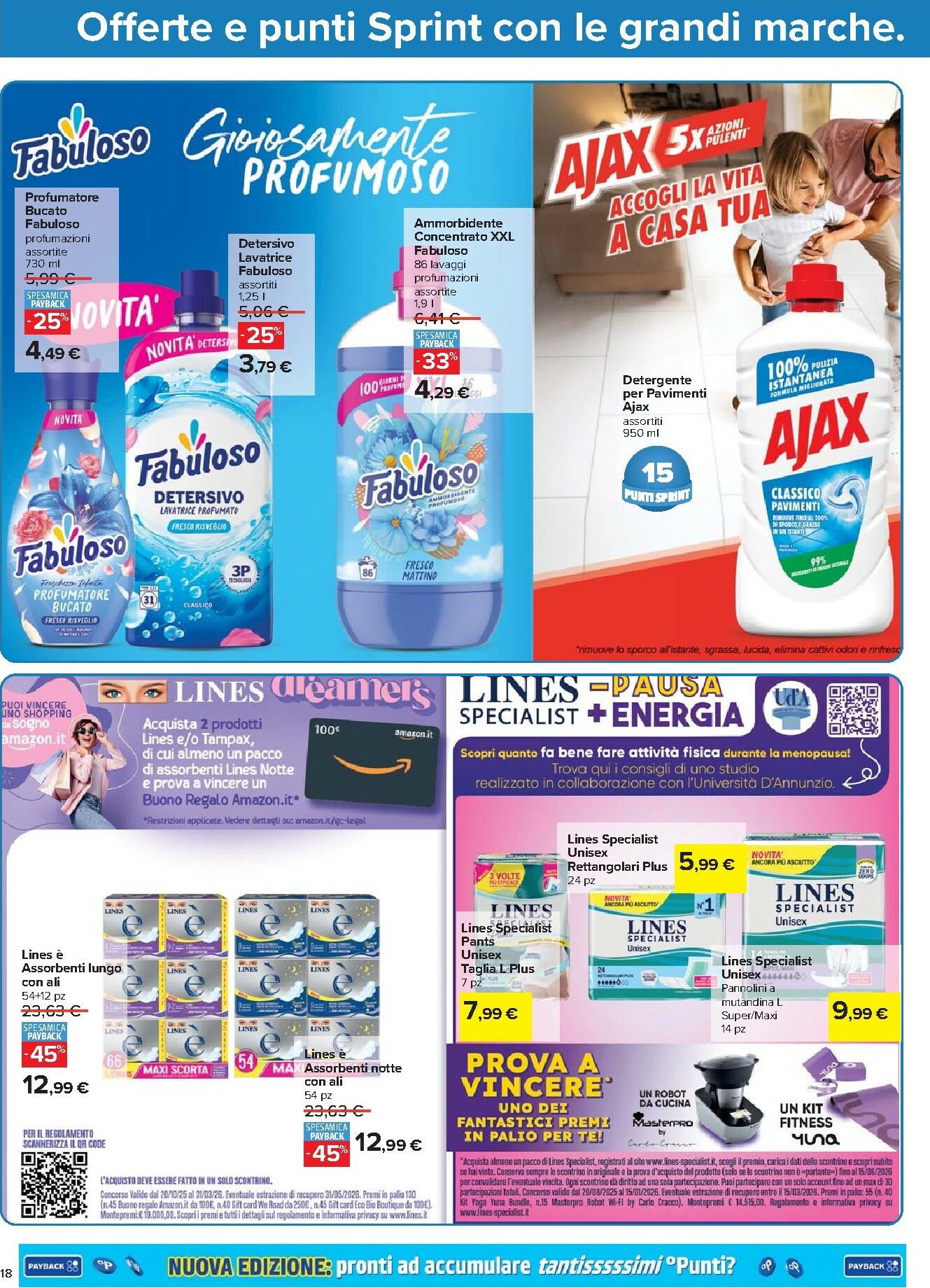 carrefour - Volantino Carrefour - Punti Sprint Payback valido dal 02/01 al 14/01 - page: 18