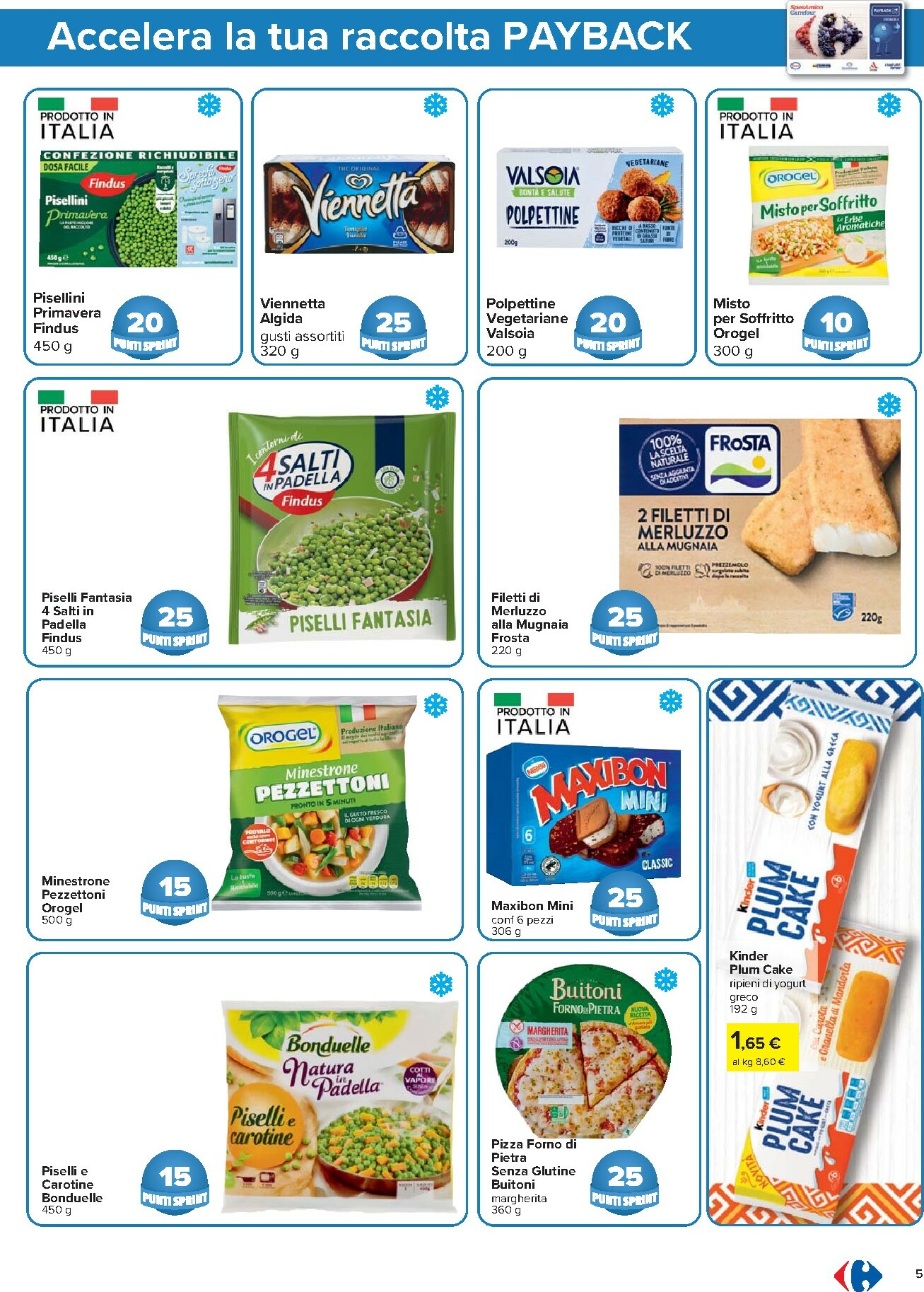 carrefour - Volantino Carrefour - Punti Sprint Payback valido dal 02/01 al 14/01 - page: 5