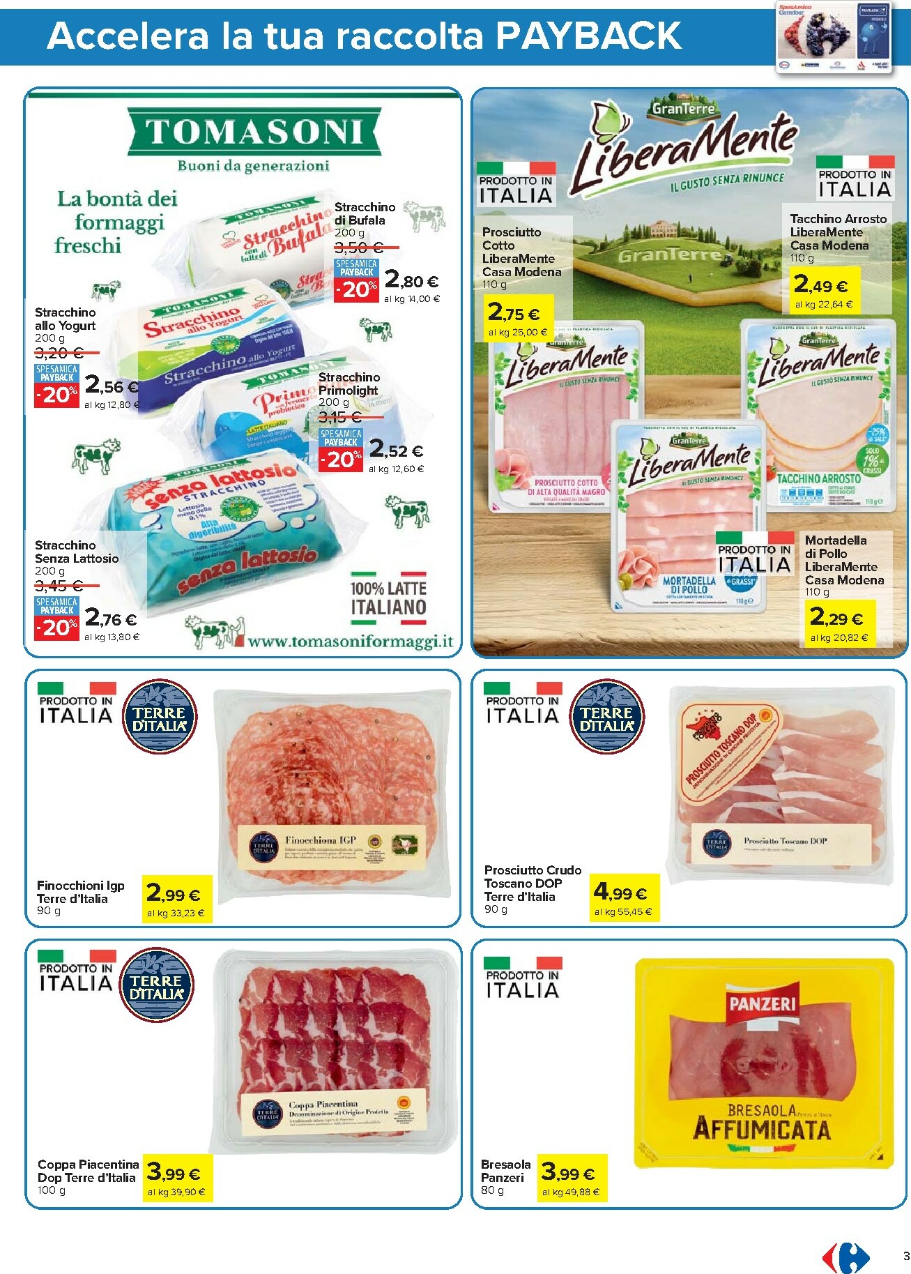 carrefour - Volantino Carrefour - Punti Sprint Payback valido dal 02/01 al 14/01 - page: 3