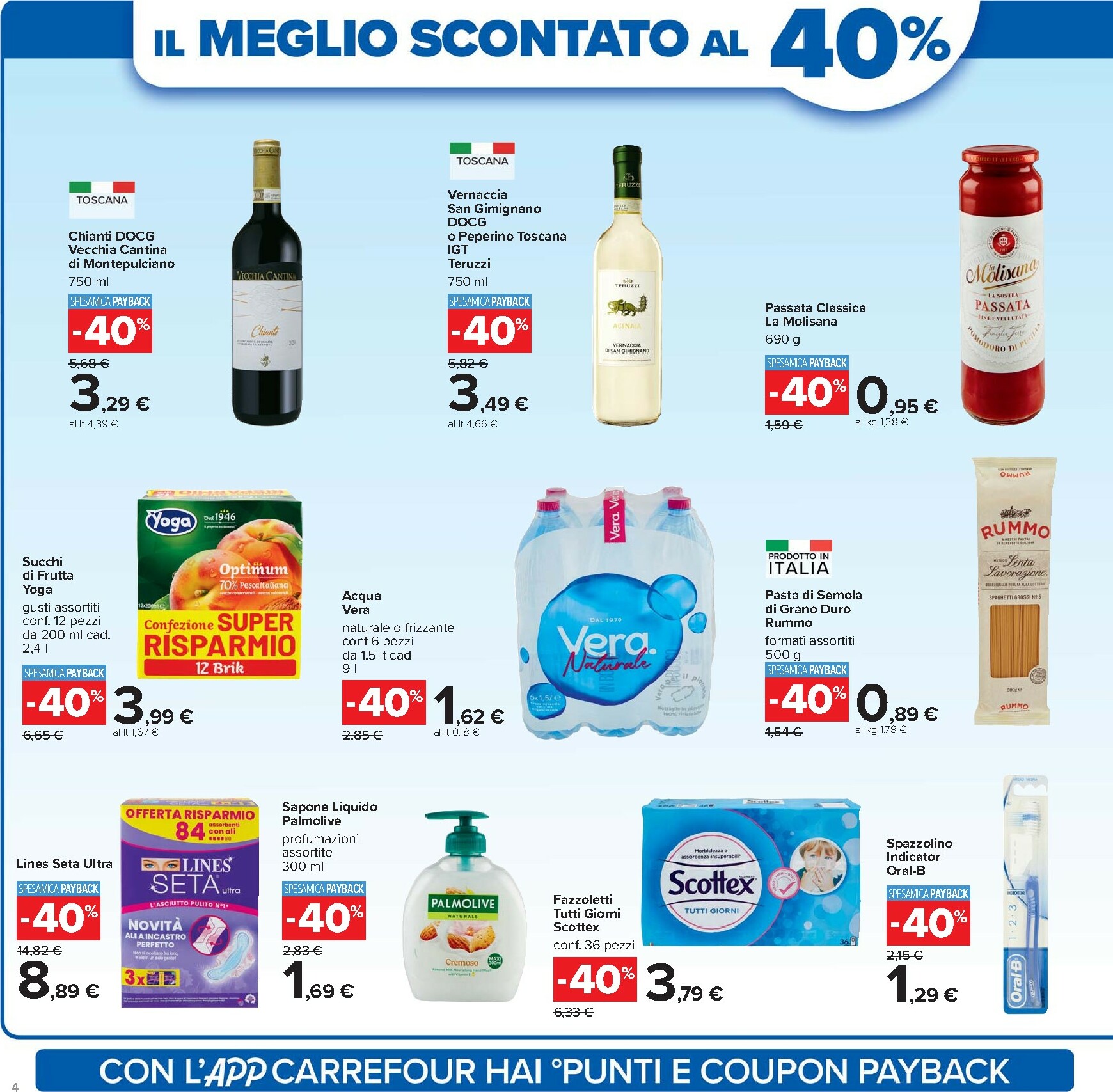 carrefour - Volantino Carrefour - 40 prodotti al 40% valido dal 02/01 al 14/01 - page: 4