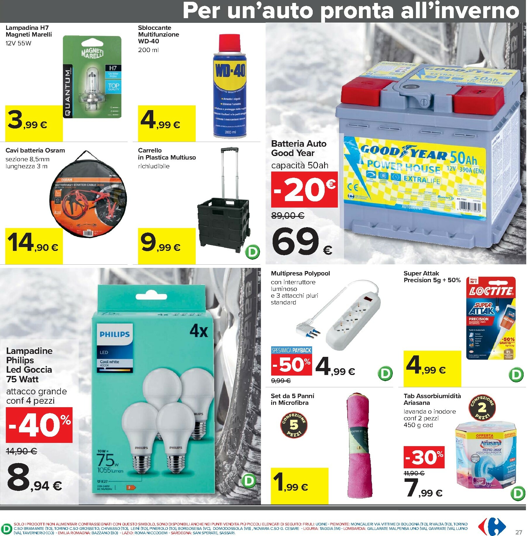 carrefour - Volantino Carrefour - 40 prodotti al 40% valido dal 02/01 al 14/01 - page: 27