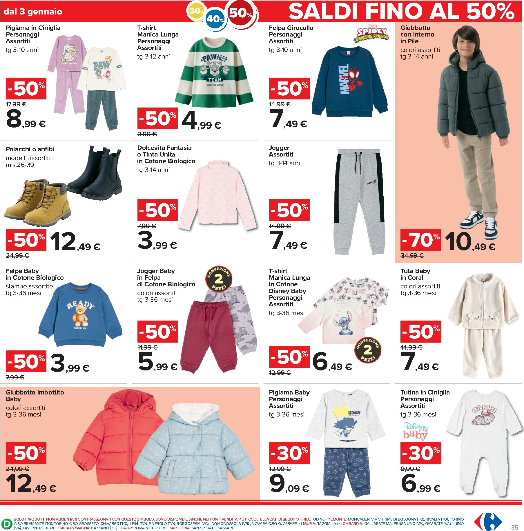 carrefour - Volantino Carrefour - 40 prodotti al 40% valido dal 02/01 al 14/01 - page: 35