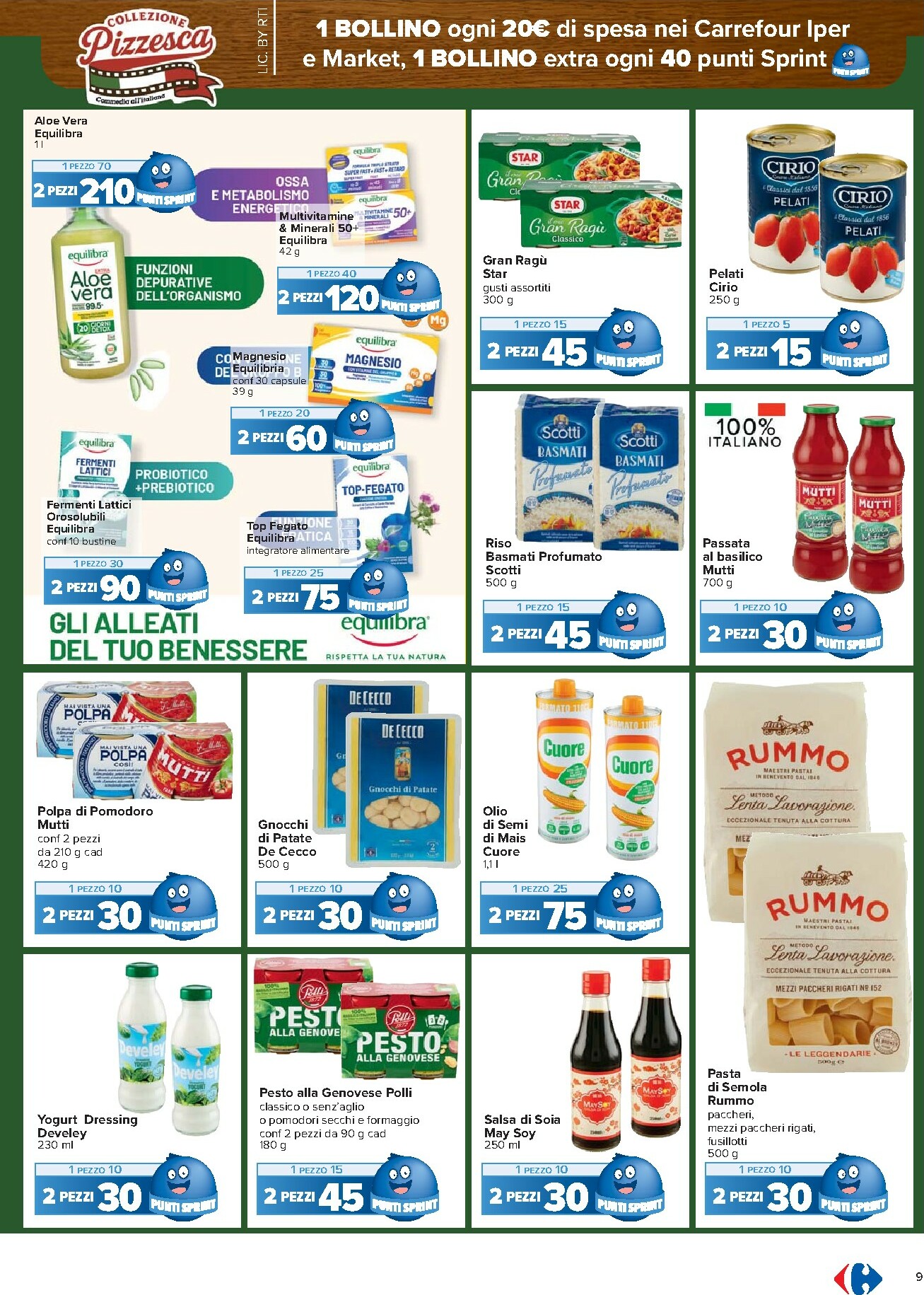 carrefour - Volantino Carrefour - Punti Sprint Payback valido dal 15/01 al 26/01 - page: 9