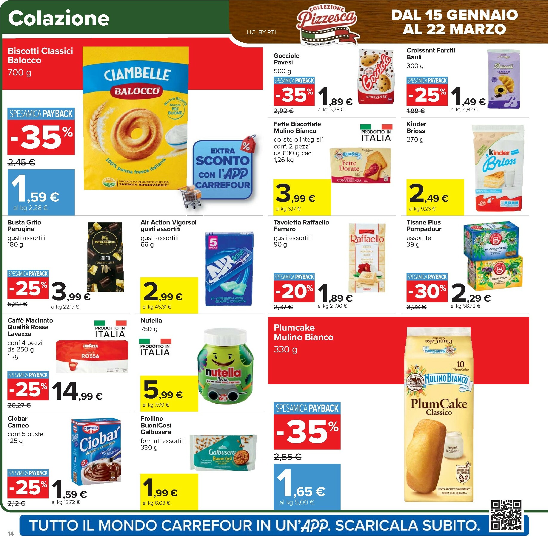 carrefour - Volantino Carrefour - Sottocosto Freschi valido dal 15/01 al 22/03 - page: 14