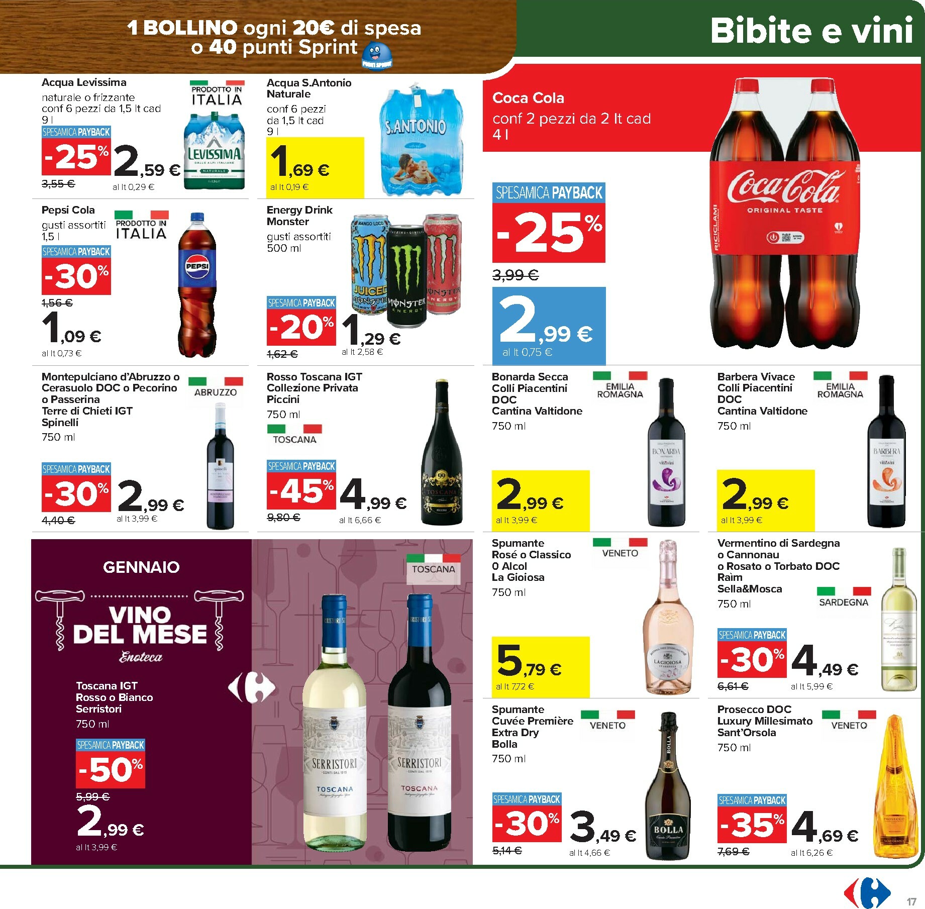 carrefour - Volantino Carrefour - Sottocosto Freschi valido dal 15/01 al 22/03 - page: 17