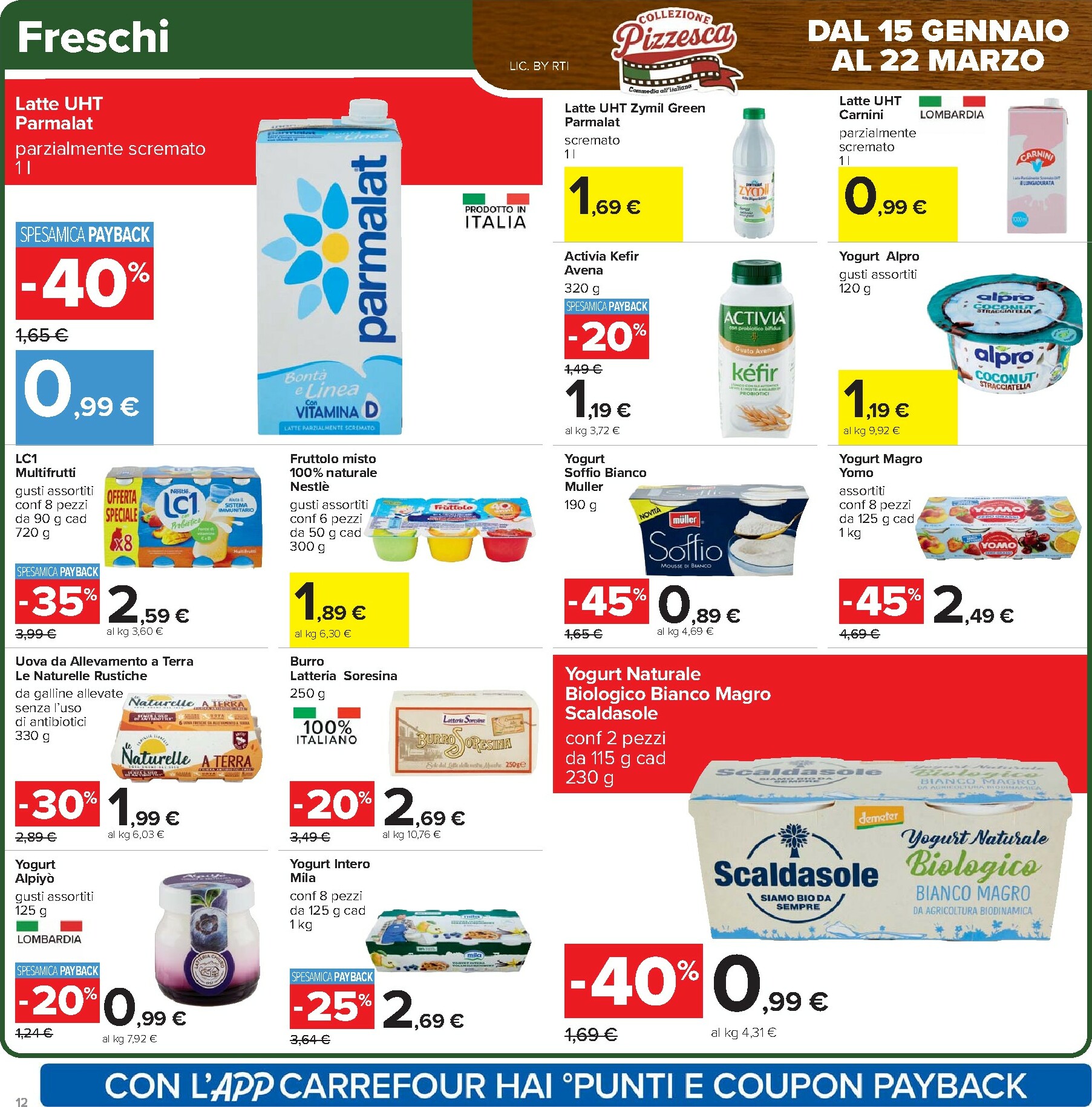 carrefour - Volantino Carrefour - Sottocosto Freschi valido dal 15/01 al 22/03 - page: 12