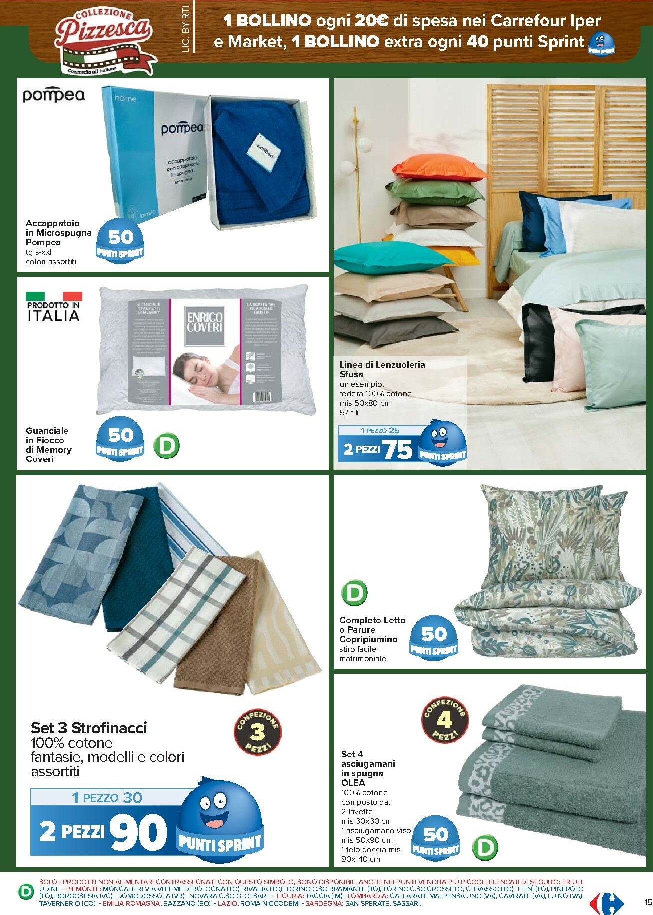 carrefour - Volantino Carrefour - Punti Sprint Payback valido dal 27/01 al 05/02 - page: 15