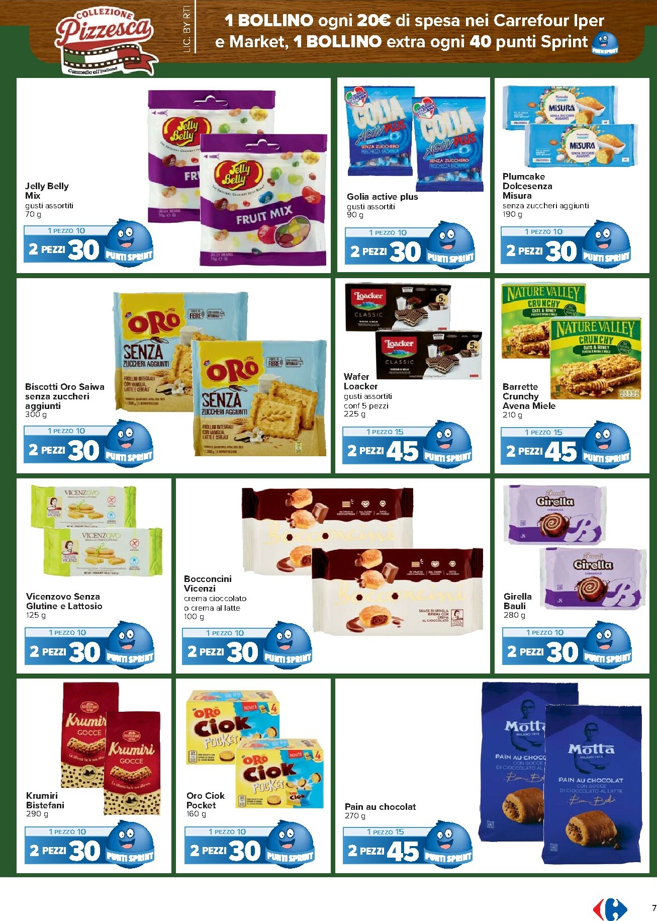 carrefour - Volantino Carrefour - Punti Sprint Payback valido dal 27/01 al 05/02 - page: 7