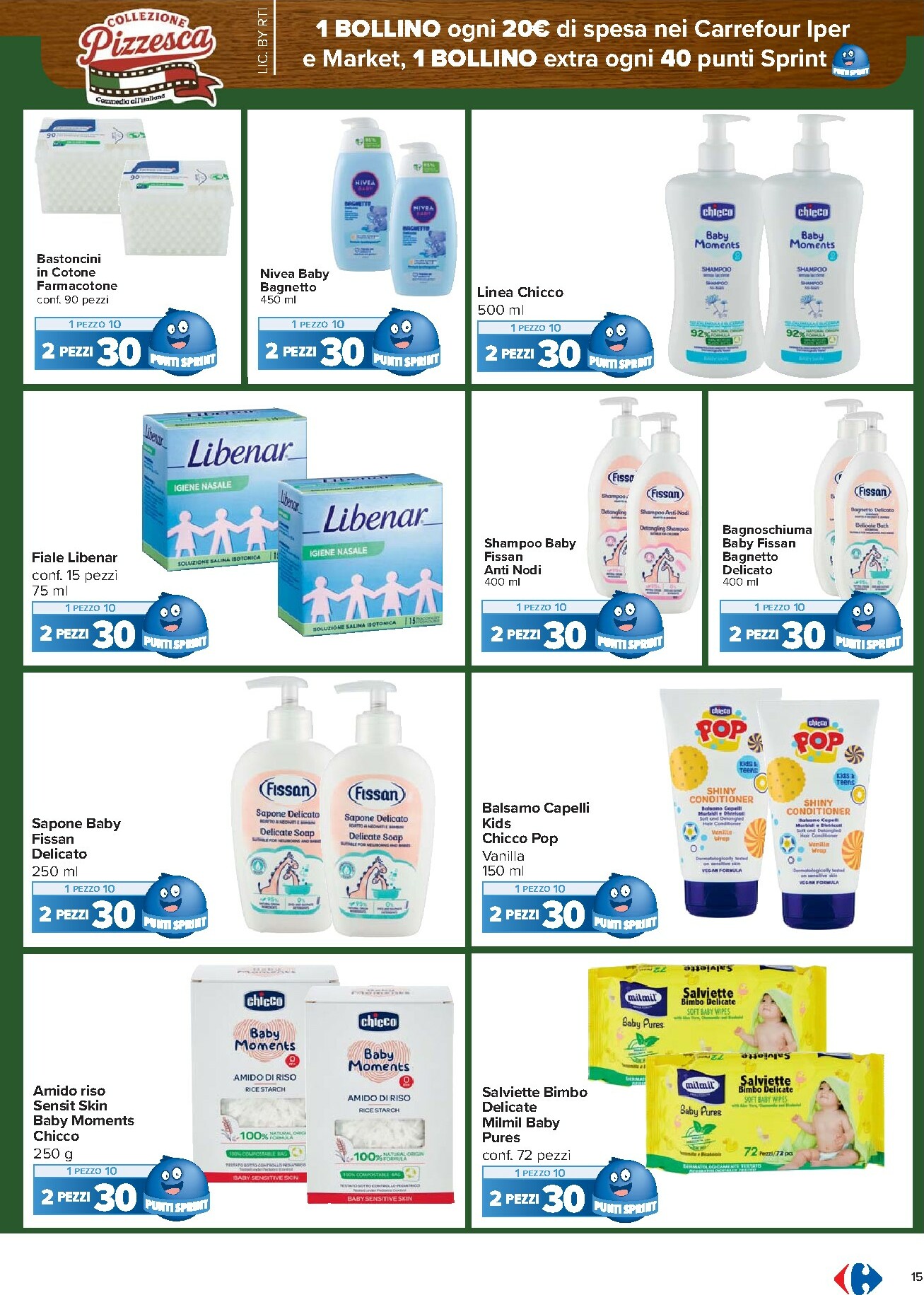 carrefour - Volantino Carrefour - Punti Sprint Payback valido dal 06/02/2026 al 16/02/2026 - page: 15