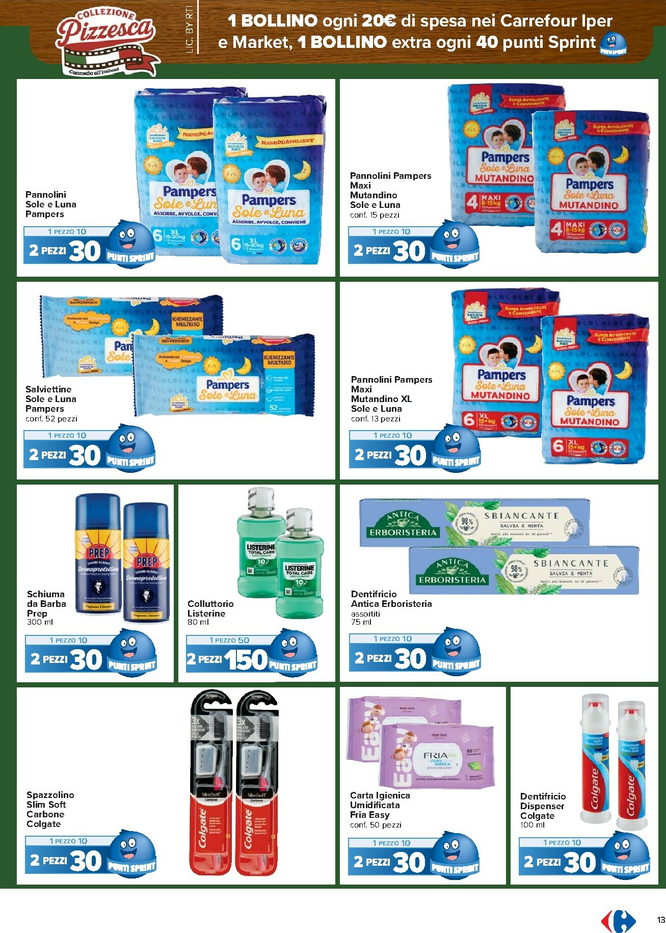 carrefour - Volantino Carrefour - Punti Sprint Payback valido dal 06/02/2026 al 16/02/2026 - page: 13