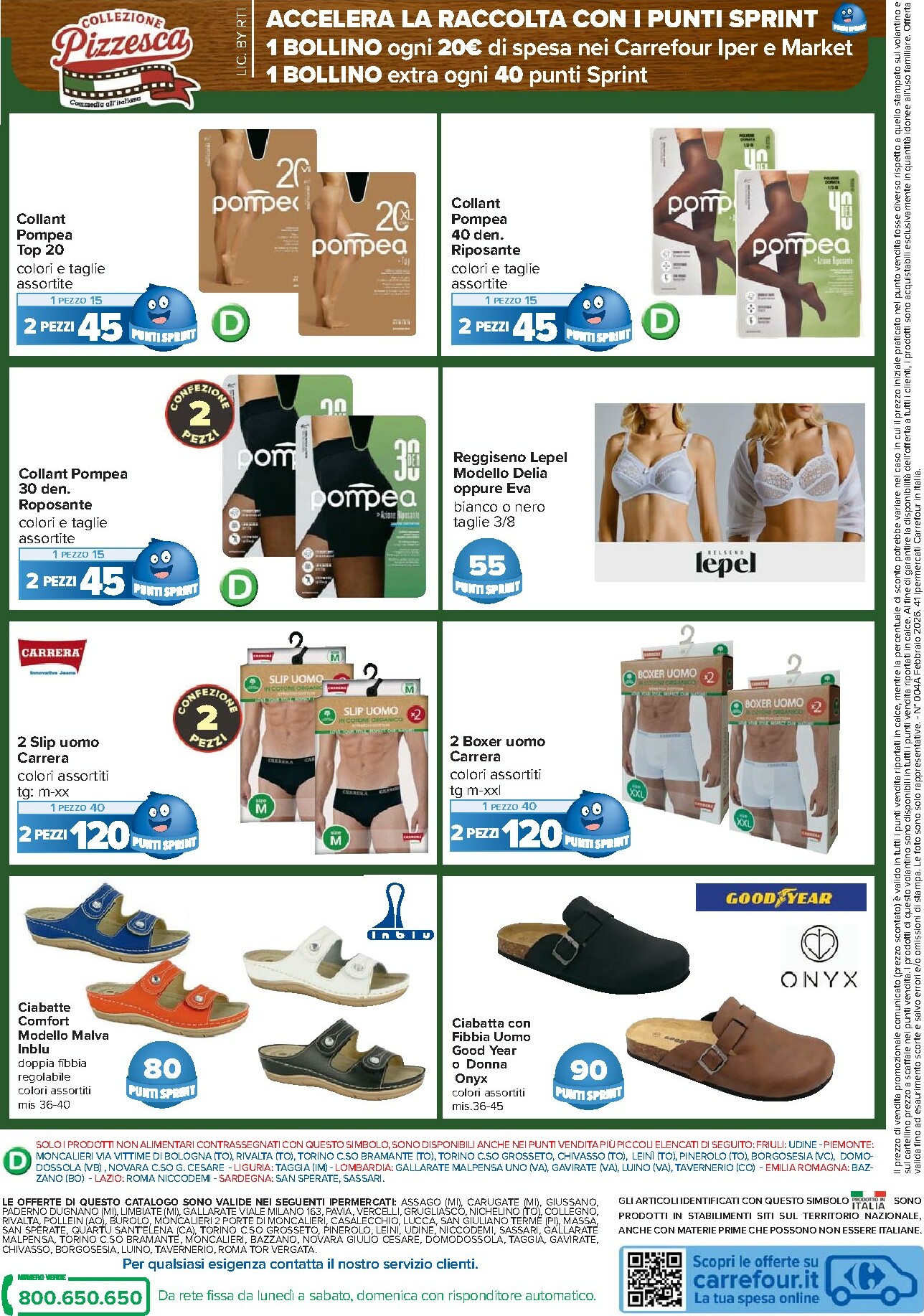 carrefour - Volantino Carrefour - Punti Sprint Payback valido dal 06/02/2026 al 16/02/2026 - page: 24