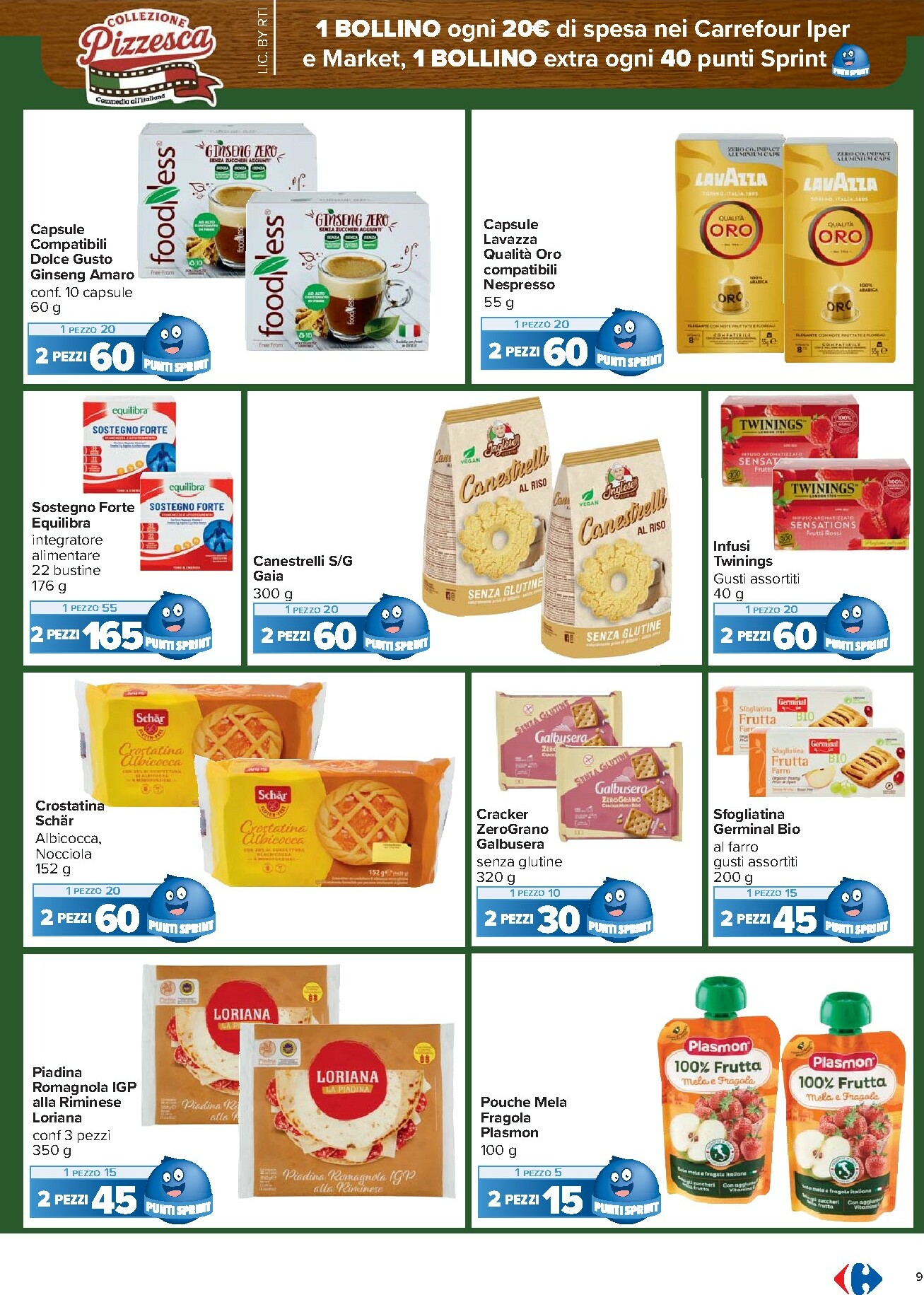 carrefour - Volantino Carrefour - Punti Sprint Payback valido dal 06/02/2026 al 16/02/2026 - page: 9