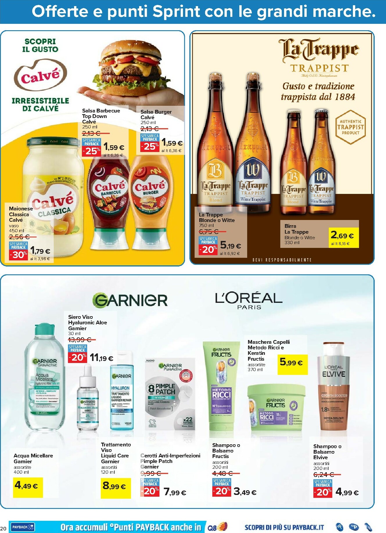 carrefour - Volantino Carrefour - Punti Sprint Payback valido dal 06/02/2026 al 16/02/2026 - page: 20