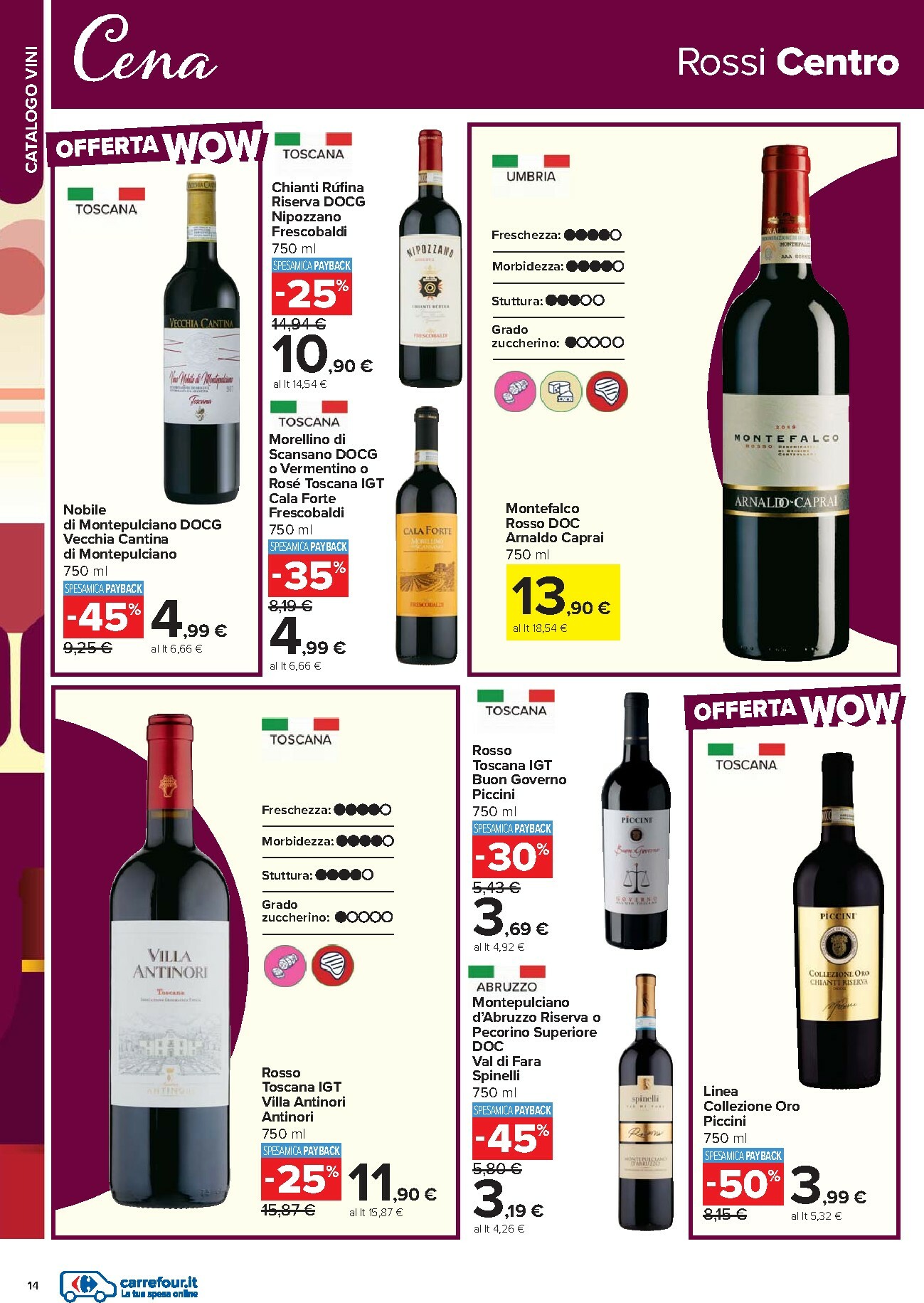 carrefour - Volantino Carrefour - Catalogo vini valido dal 17/02/2026 al 12/03/2026 - page: 14