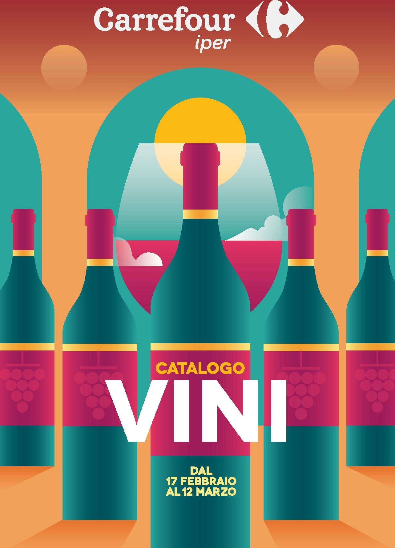 carrefour - Volantino Carrefour - Catalogo vini valido dal 17/02/2026 al 12/03/2026