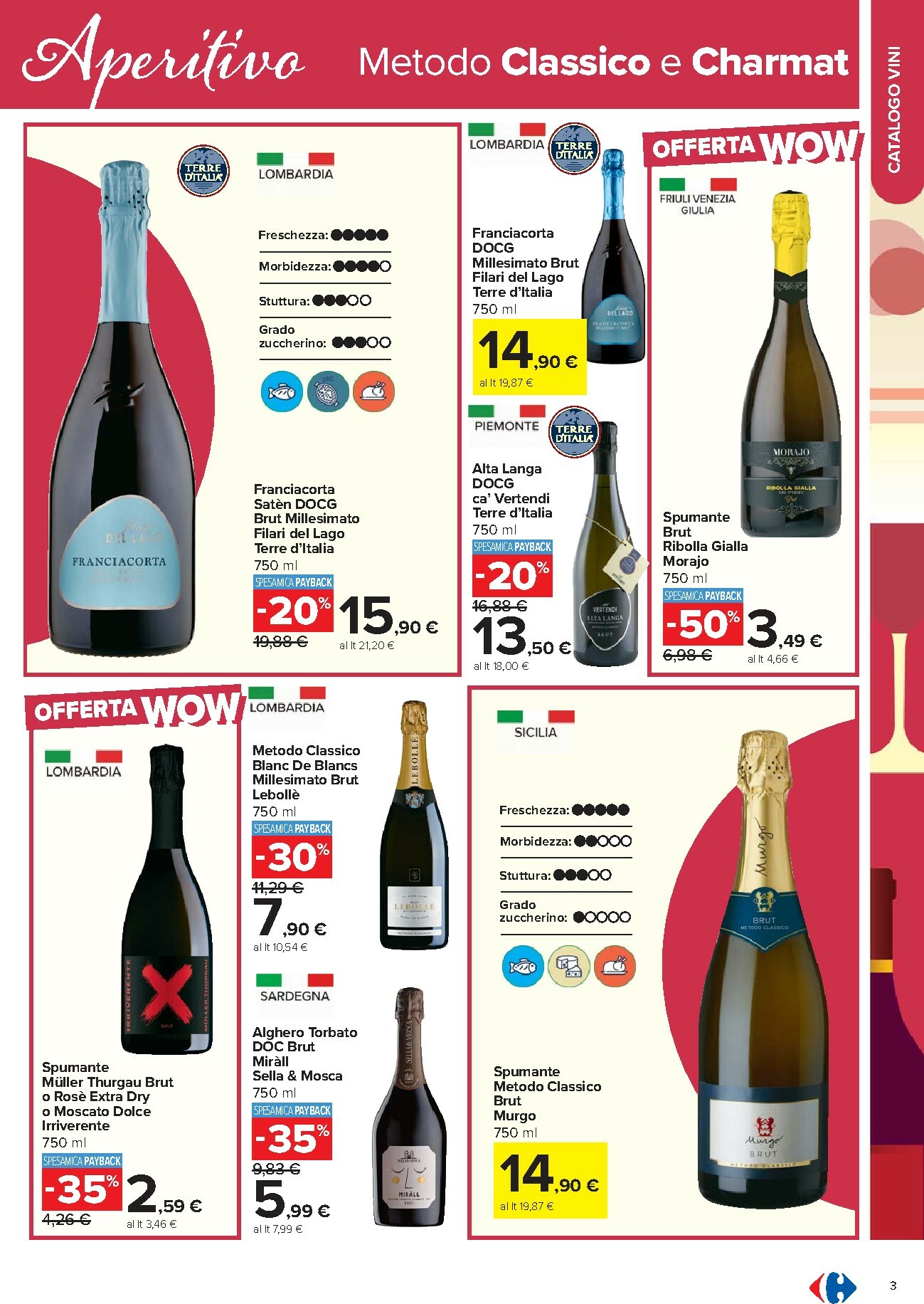 carrefour - Volantino Carrefour - Catalogo vini valido dal 17/02/2026 al 12/03/2026 - page: 3