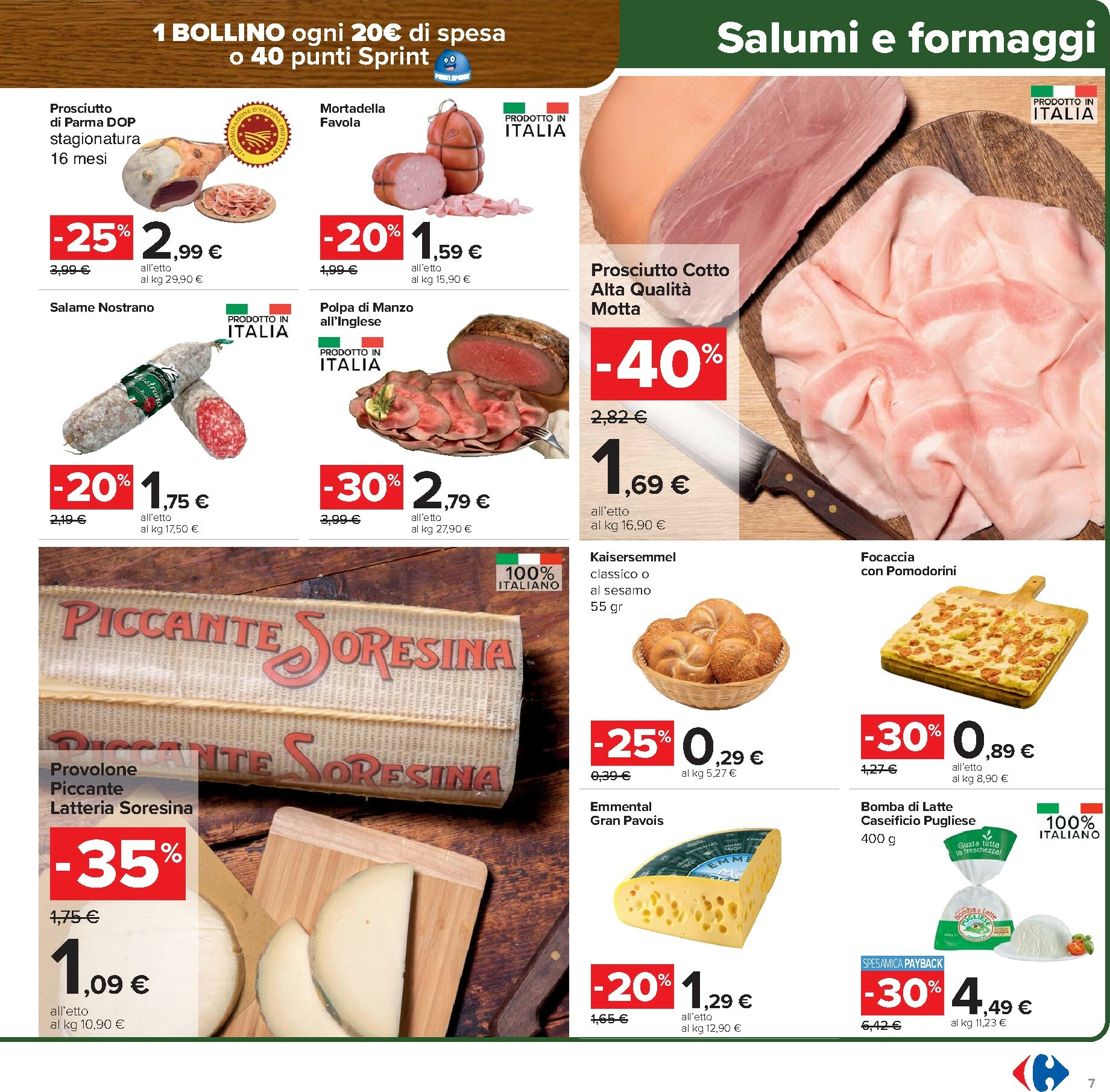 carrefour - Volantino Carrefour - Sconti fino al 40% valido dal 17/02/2026 al 01/03/2026 - page: 7
