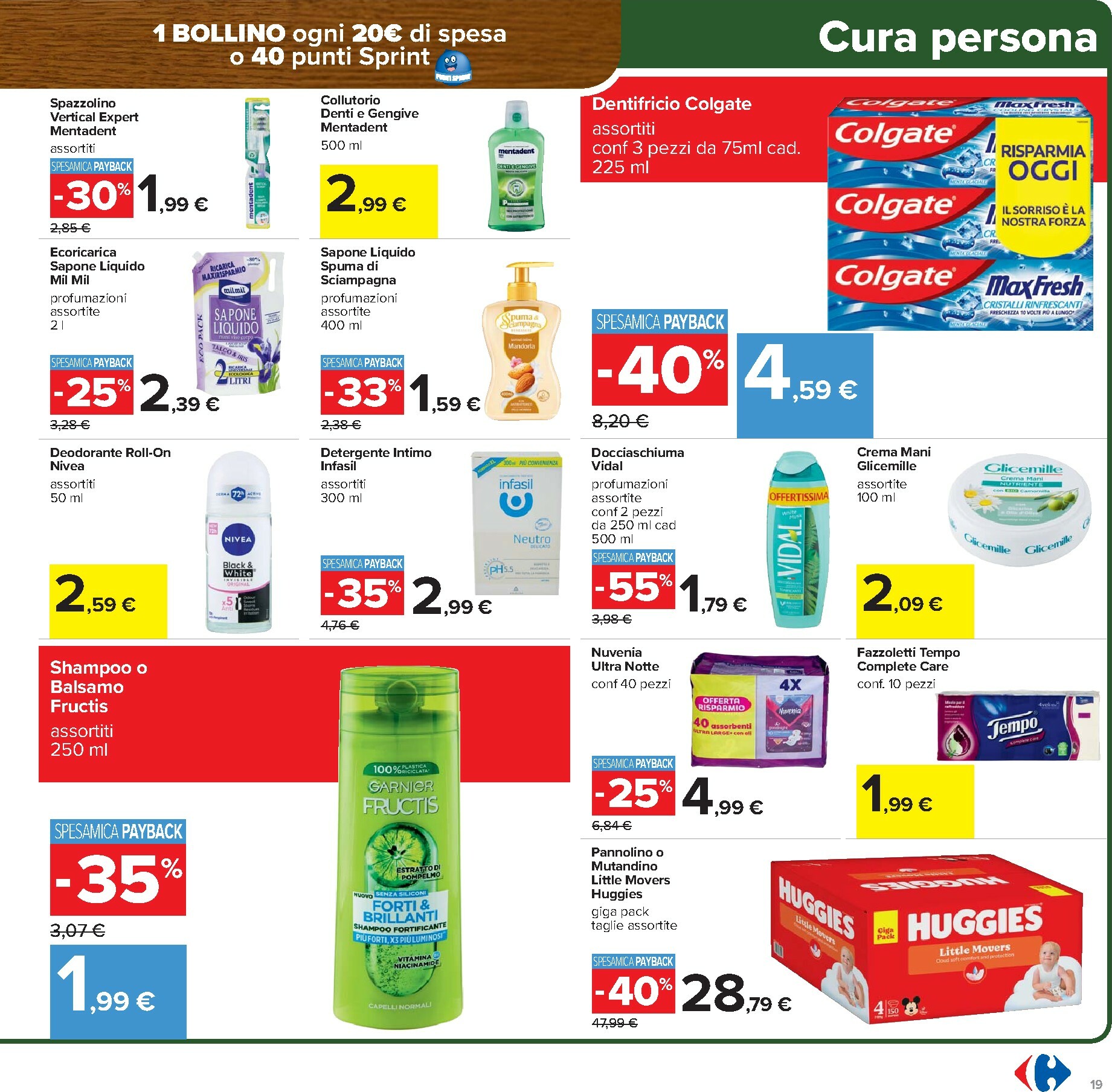 carrefour - Volantino Carrefour - Sconti fino al 40% valido dal 17/02/2026 al 01/03/2026 - page: 19