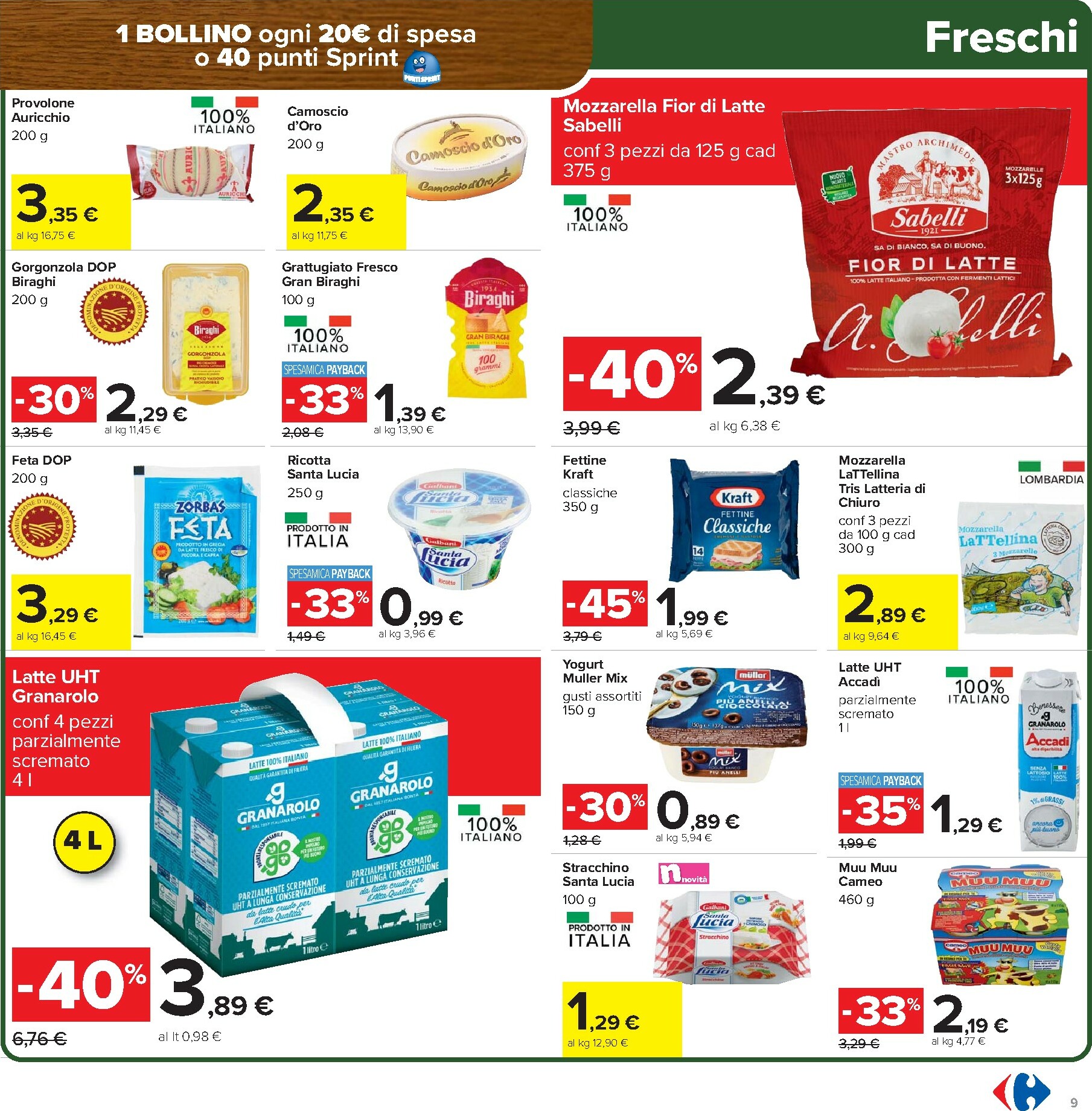 carrefour - Volantino Carrefour - Sconti fino al 40% valido dal 17/02/2026 al 01/03/2026 - page: 9