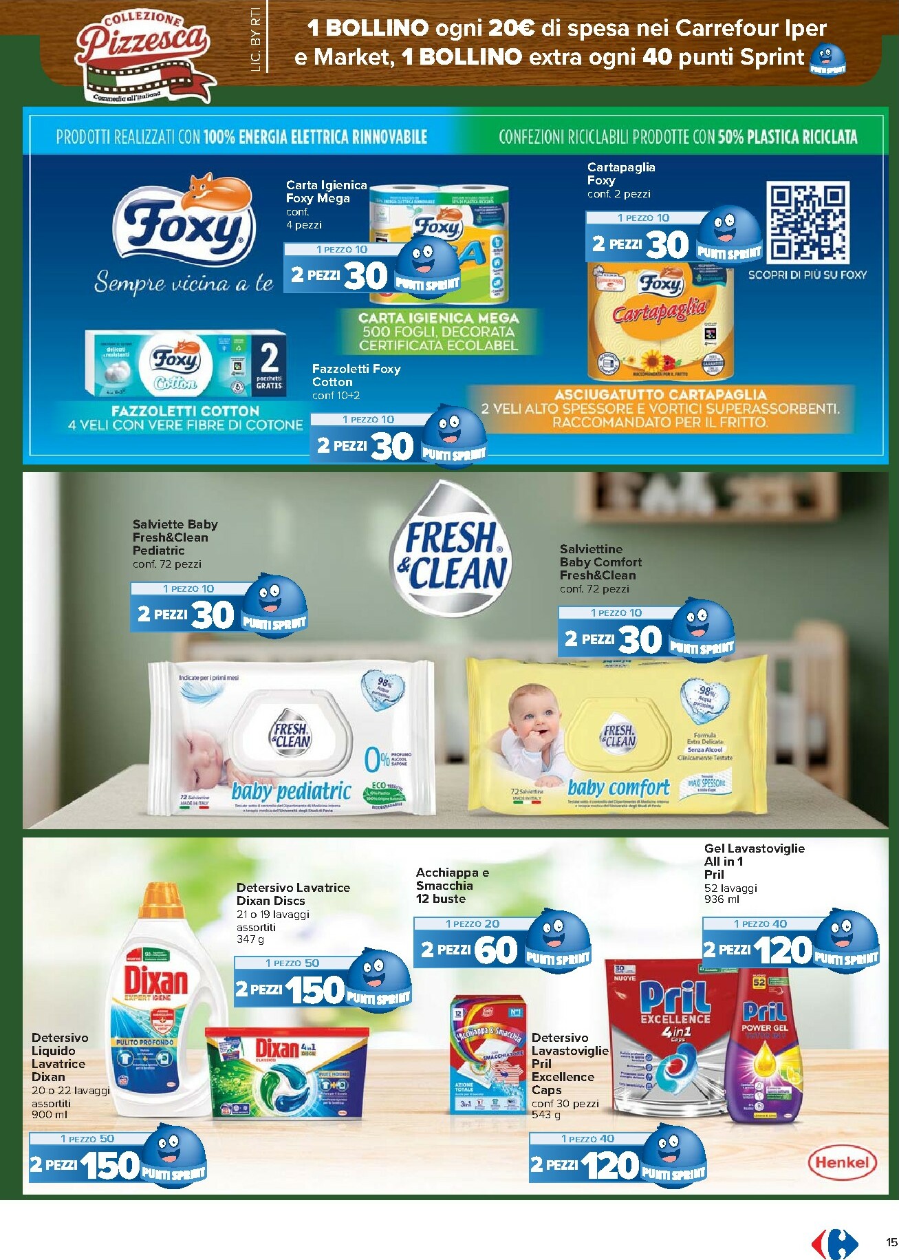 carrefour - Volantino Carrefour - Punti Sprint Payback valido dal 17/02/2026 al 01/03/2026 - page: 15