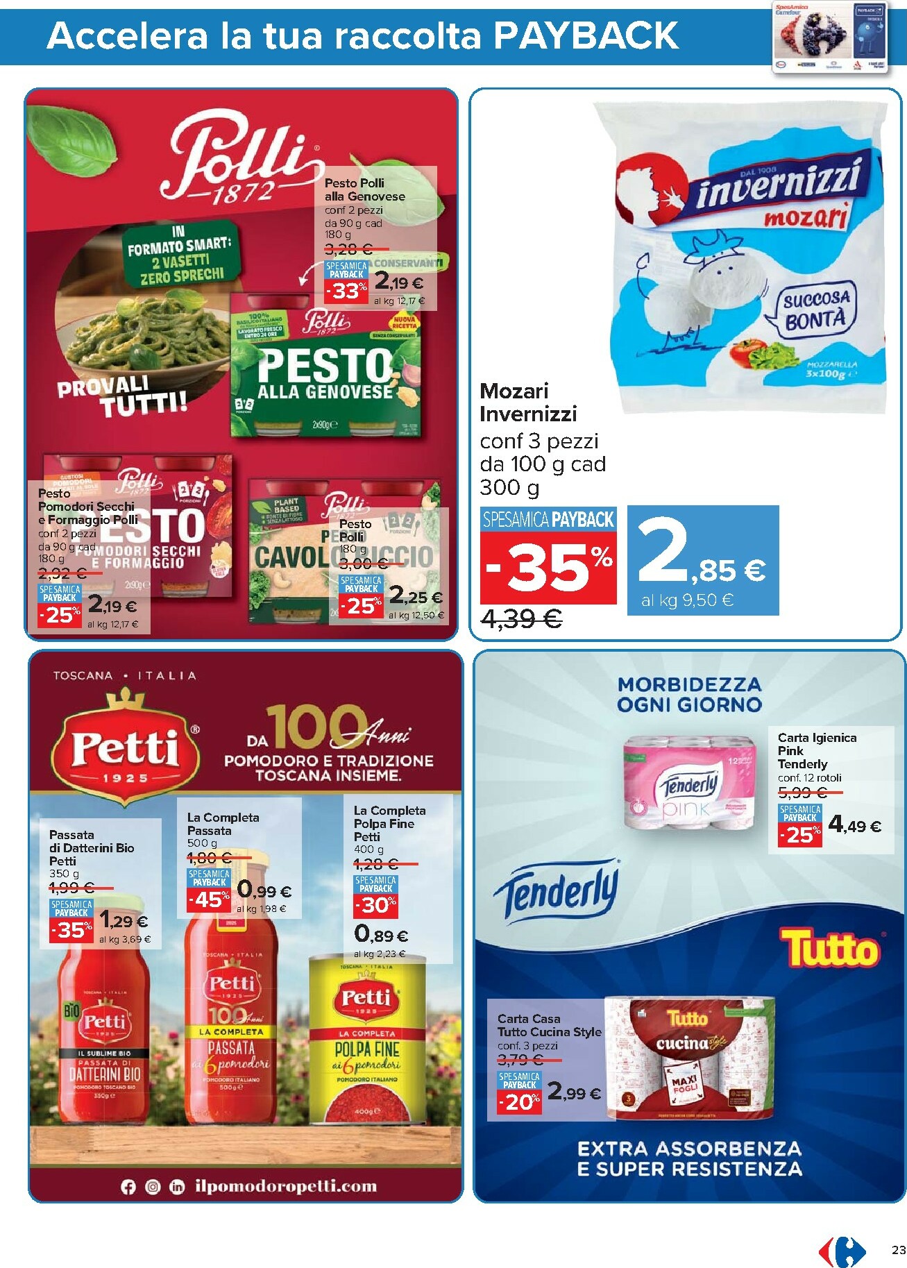 carrefour - Volantino Carrefour - Punti Sprint Payback valido dal 17/02/2026 al 01/03/2026 - page: 23