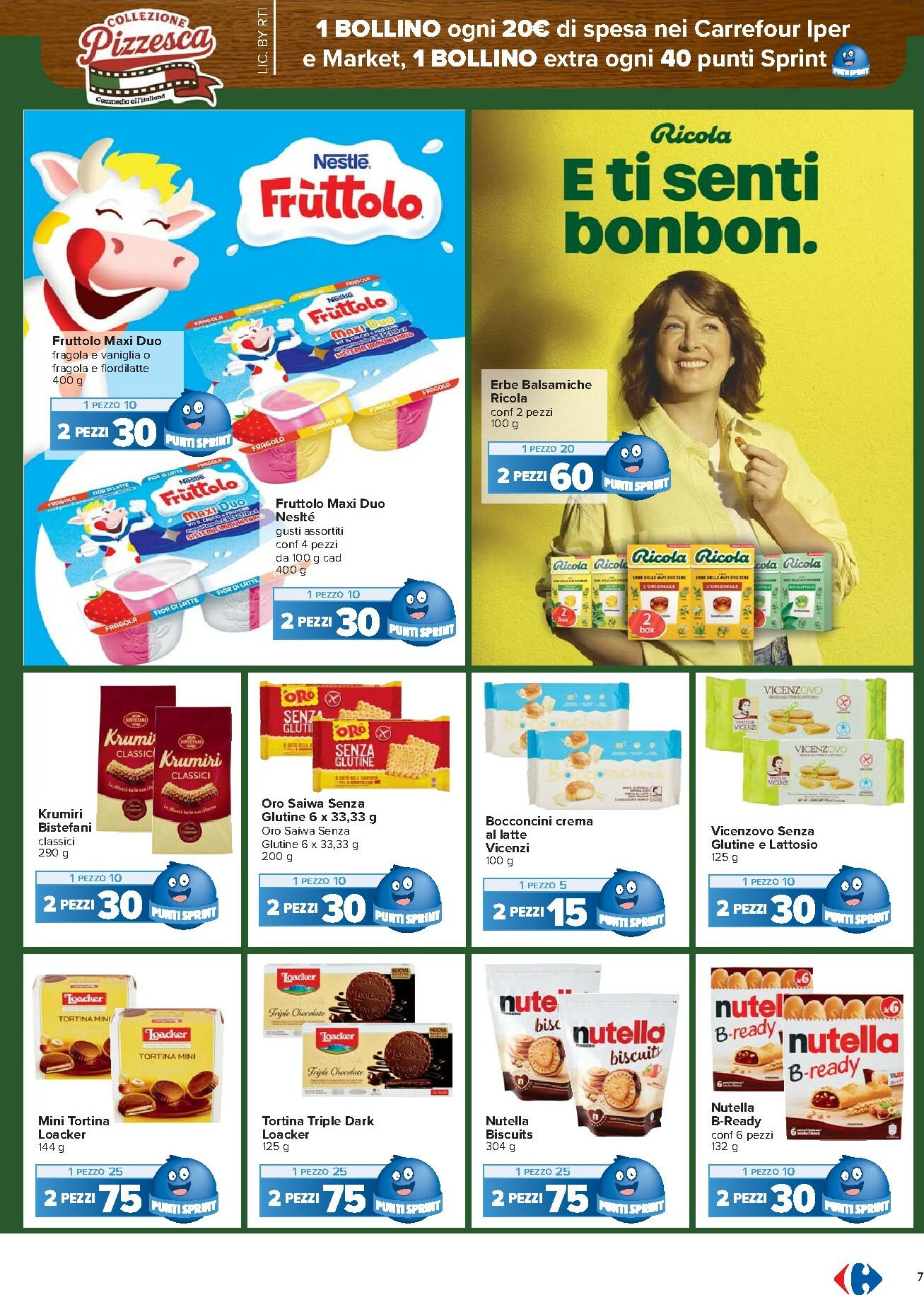 carrefour - Volantino Carrefour - Punti Sprint Payback valido dal 17/02/2026 al 01/03/2026 - page: 7