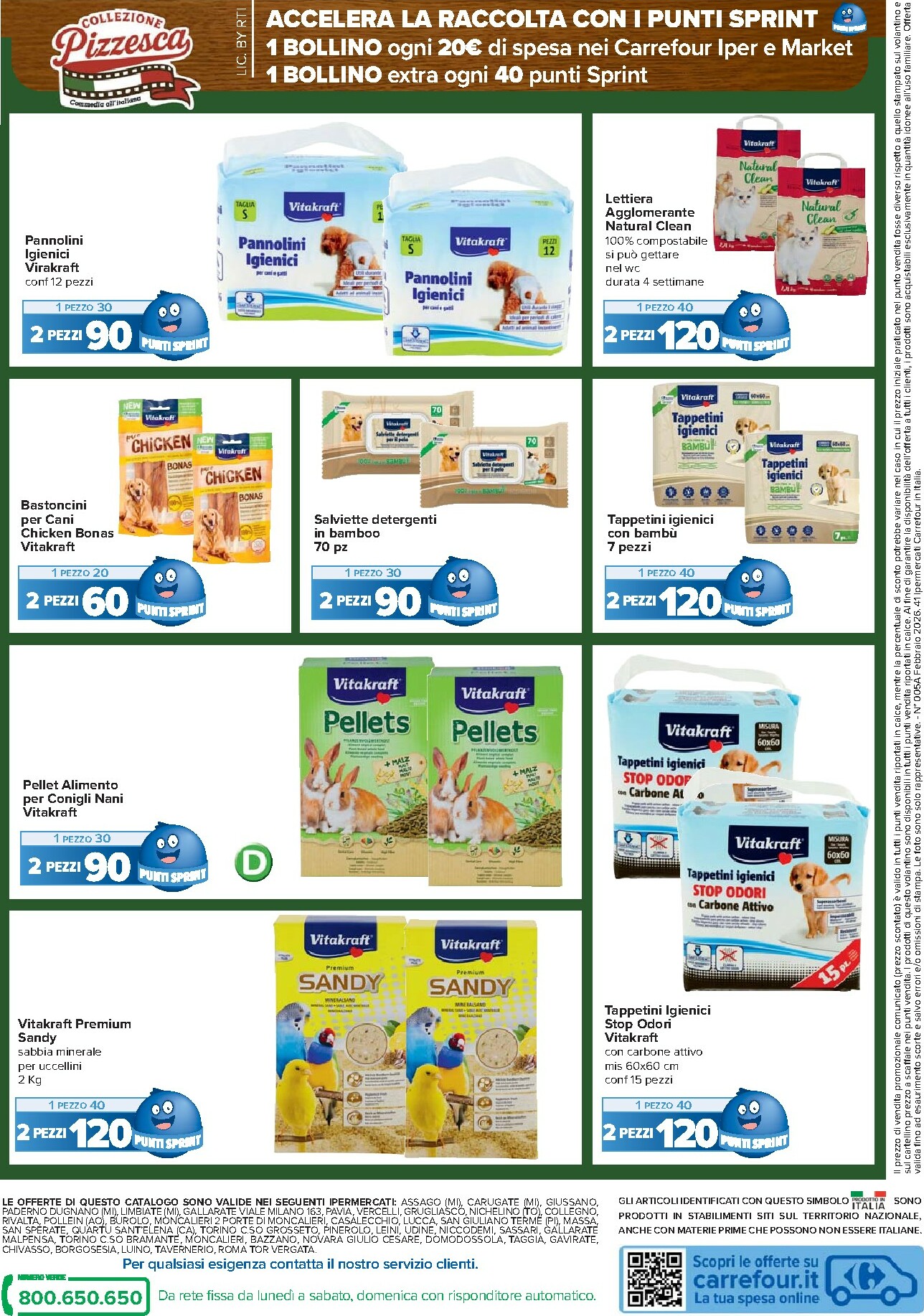 carrefour - Volantino Carrefour - Punti Sprint Payback valido dal 17/02/2026 al 01/03/2026 - page: 24