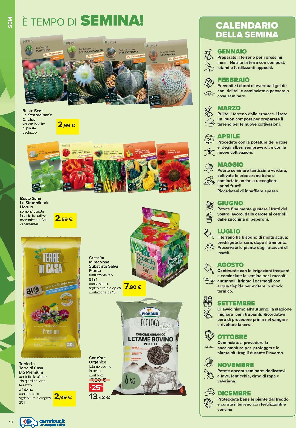 carrefour - Volantino Carrefour - Catalogo giardinaggio valido dal 19/02/2026 al 06/04/2026 - page: 10