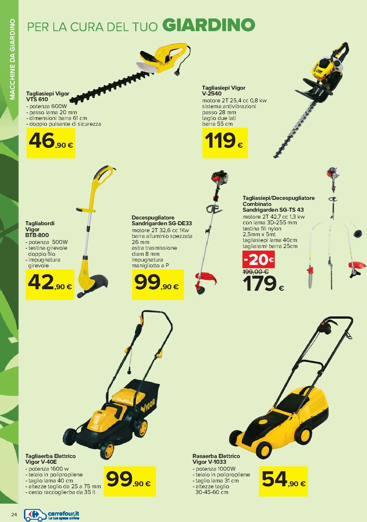 carrefour - Volantino Carrefour - Catalogo giardinaggio valido dal 19/02/2026 al 06/04/2026 - page: 24