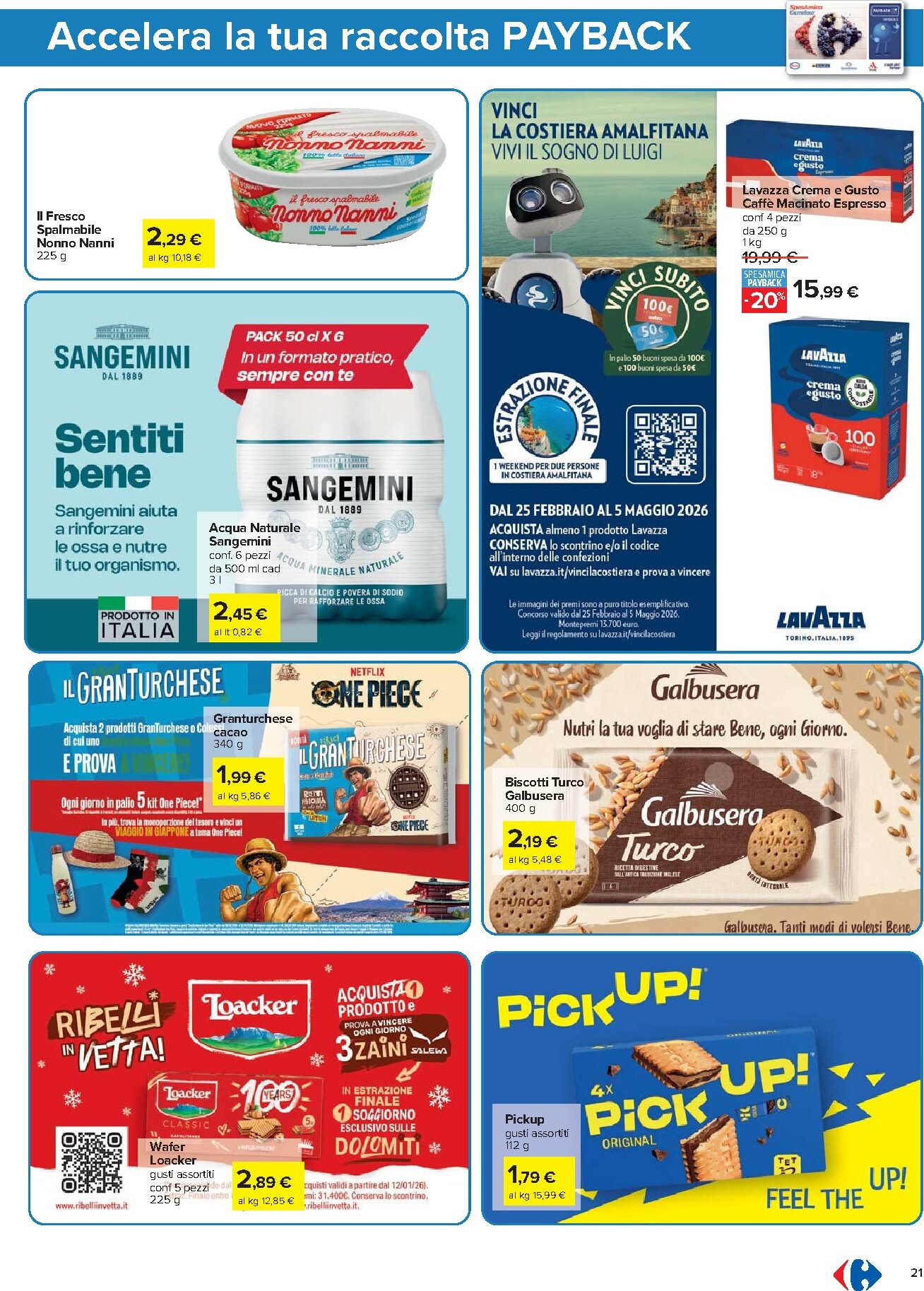 carrefour - Volantino Carrefour - Punti Sprint Payback valido dal 02/03/2026 al 12/03/2026 - page: 21