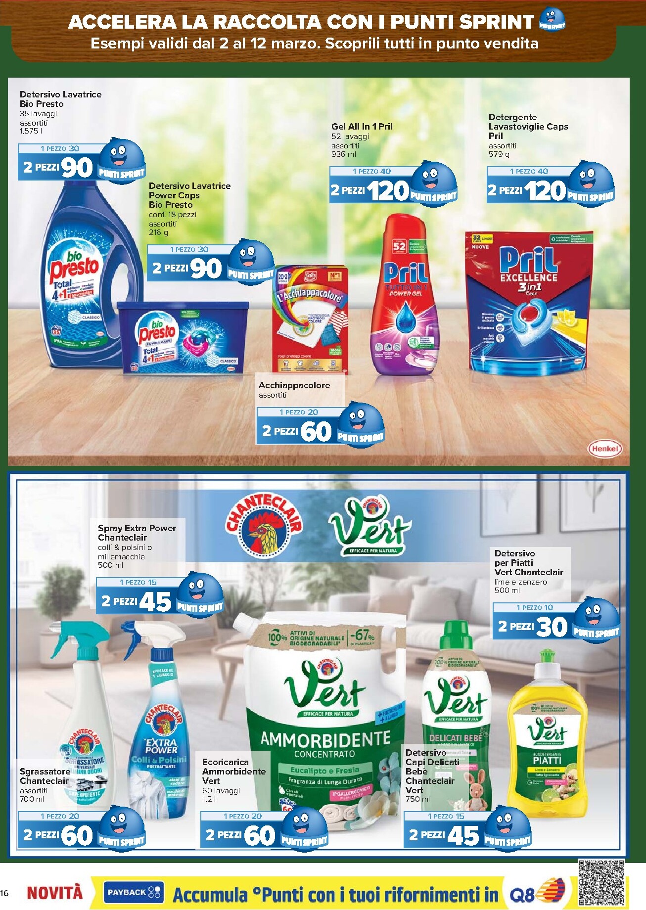 carrefour - Volantino Carrefour - Punti Sprint Payback valido dal 02/03/2026 al 12/03/2026 - page: 16