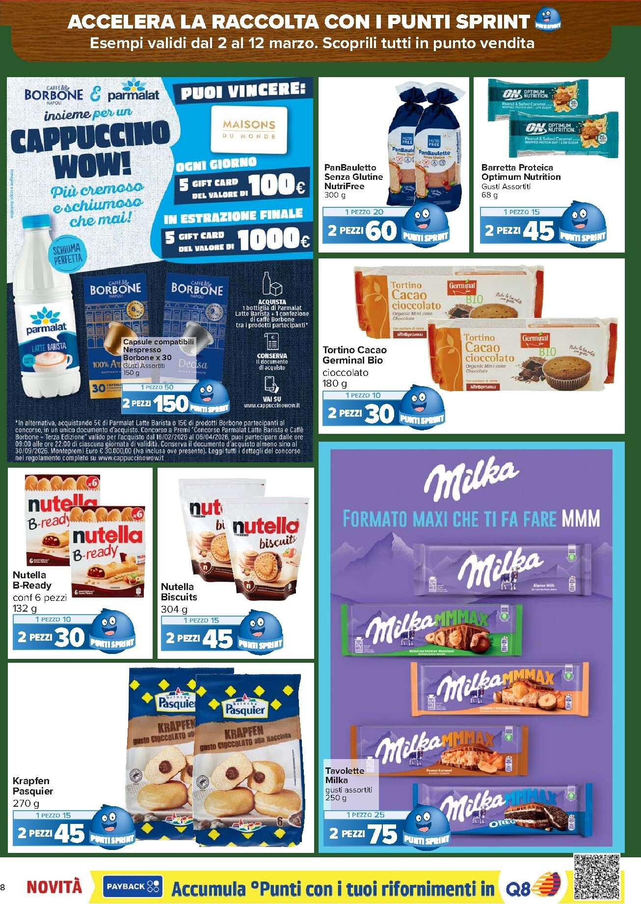 carrefour - Volantino Carrefour - Punti Sprint Payback valido dal 02/03/2026 al 12/03/2026 - page: 8