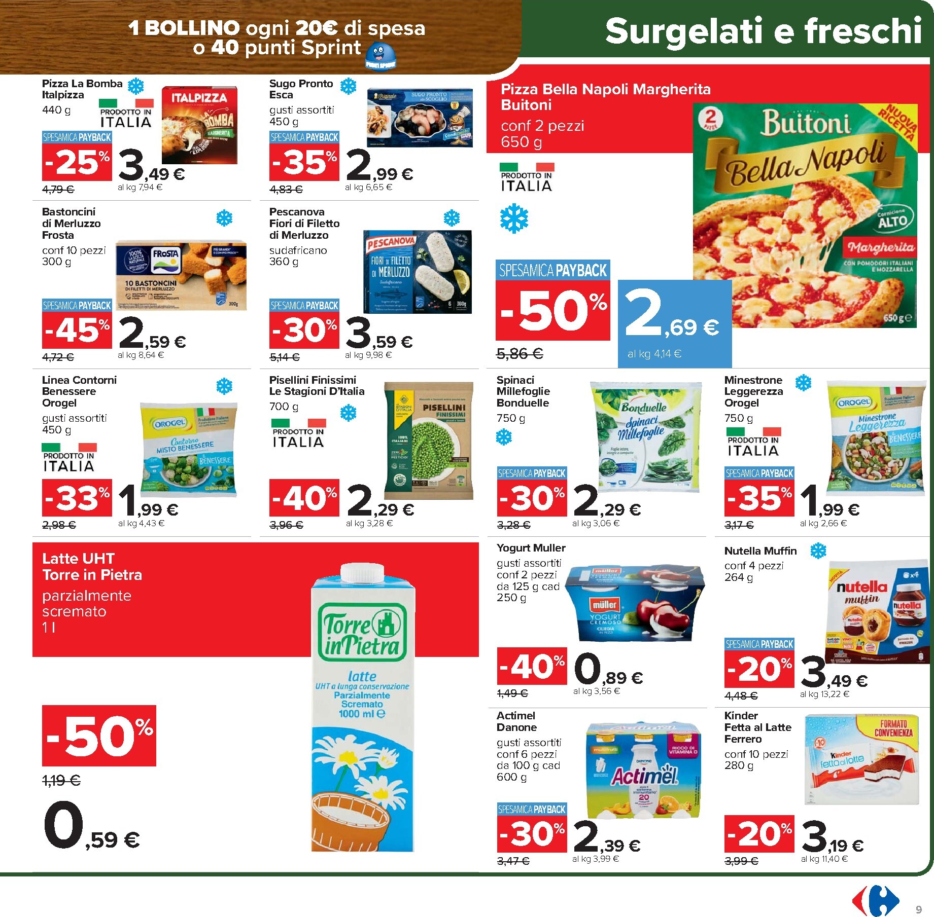 carrefour - Volantino Carrefour - Sottocosto Freschi valido dal 02/03/2026 al 12/03/2026 - page: 9