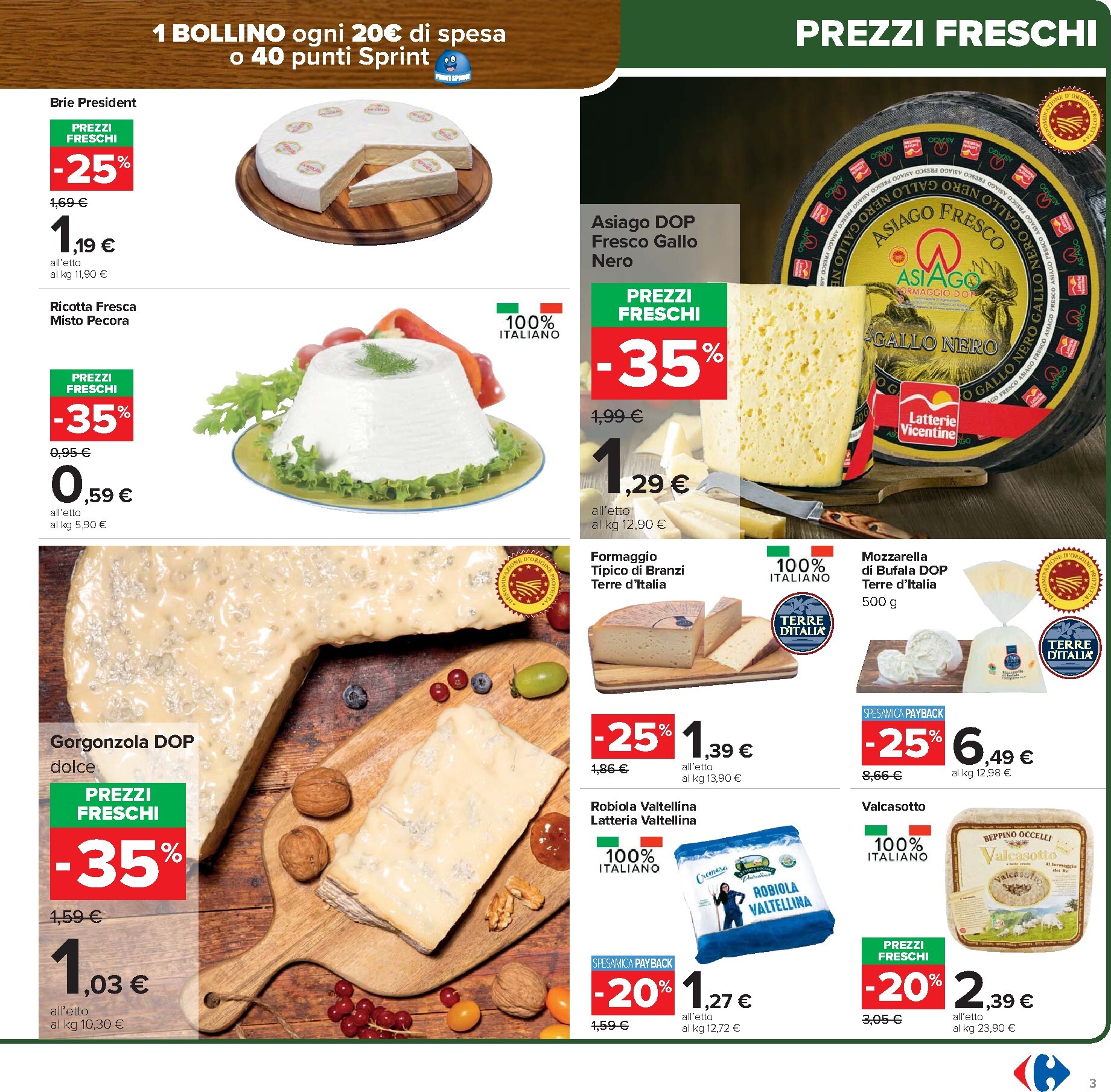 carrefour - Volantino Carrefour - Sottocosto Freschi valido dal 02/03/2026 al 12/03/2026 - page: 3